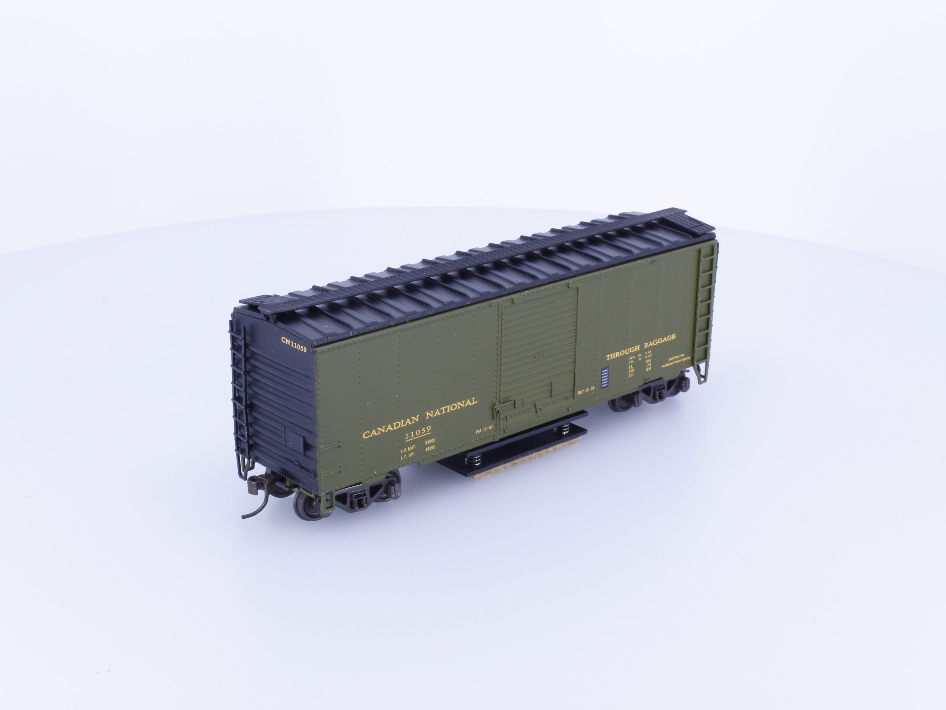 Trains Canada 1-3119 HO Track Cleaning Box Car Canadian National (CN) 11059