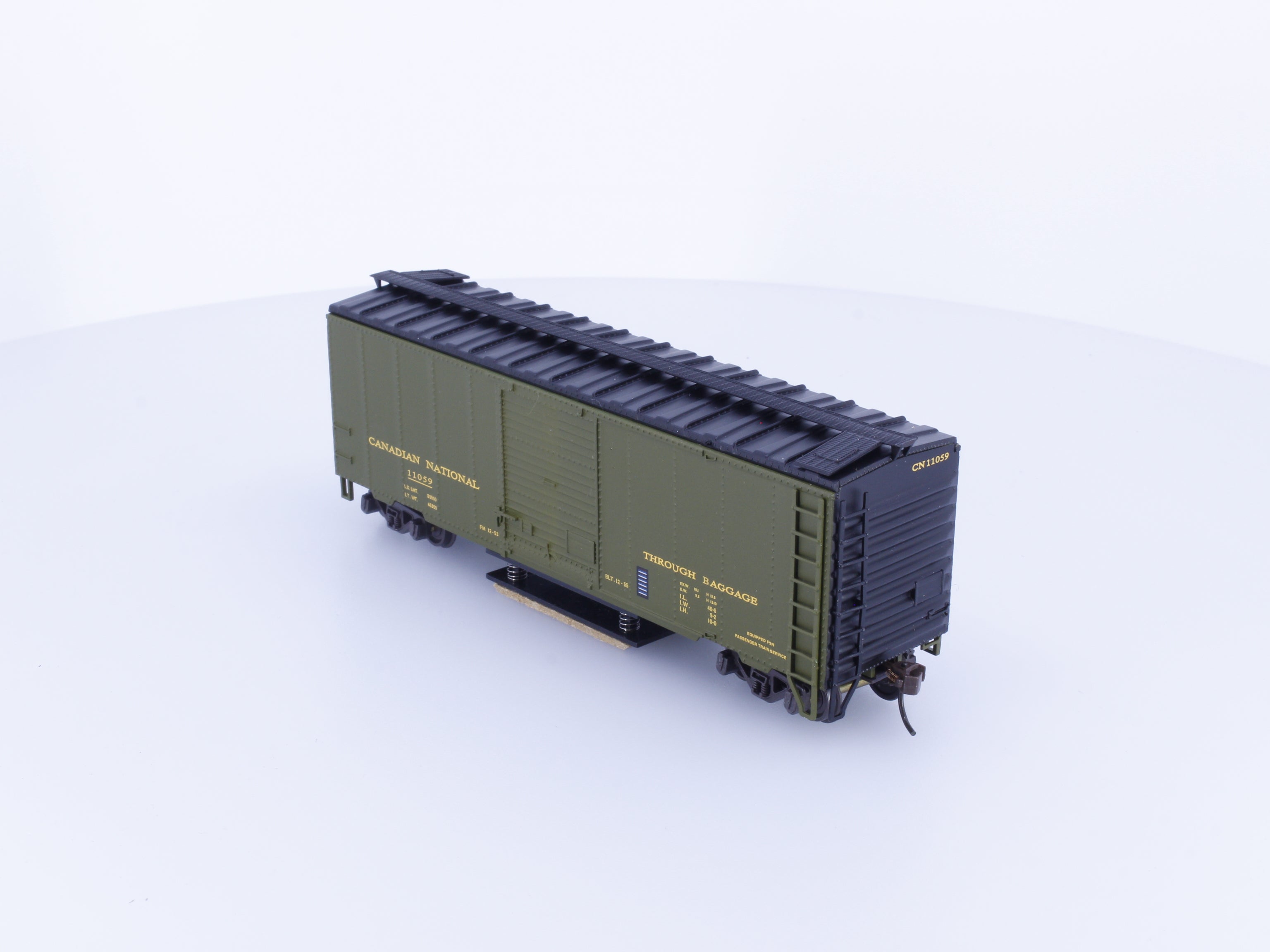 Trains Canada 1-3119 HO Track Cleaning Box Car Canadian National (CN) 11059