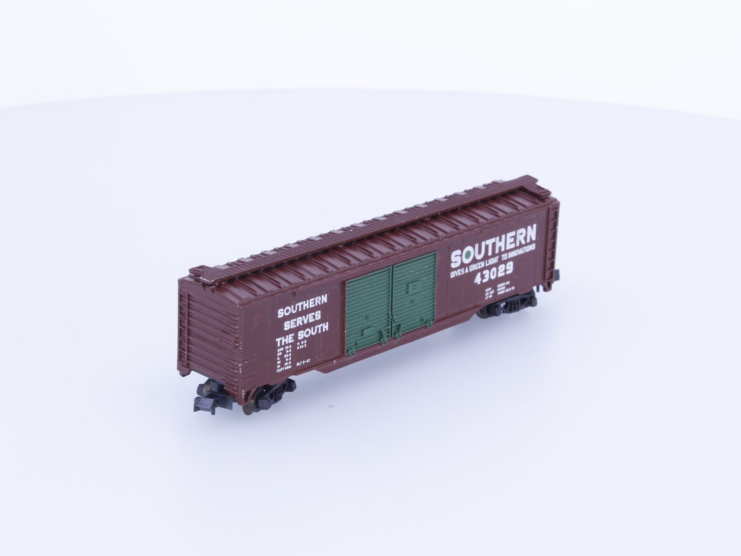 Bachmann N 50' Box Car Southern Railway (SOU) 43029