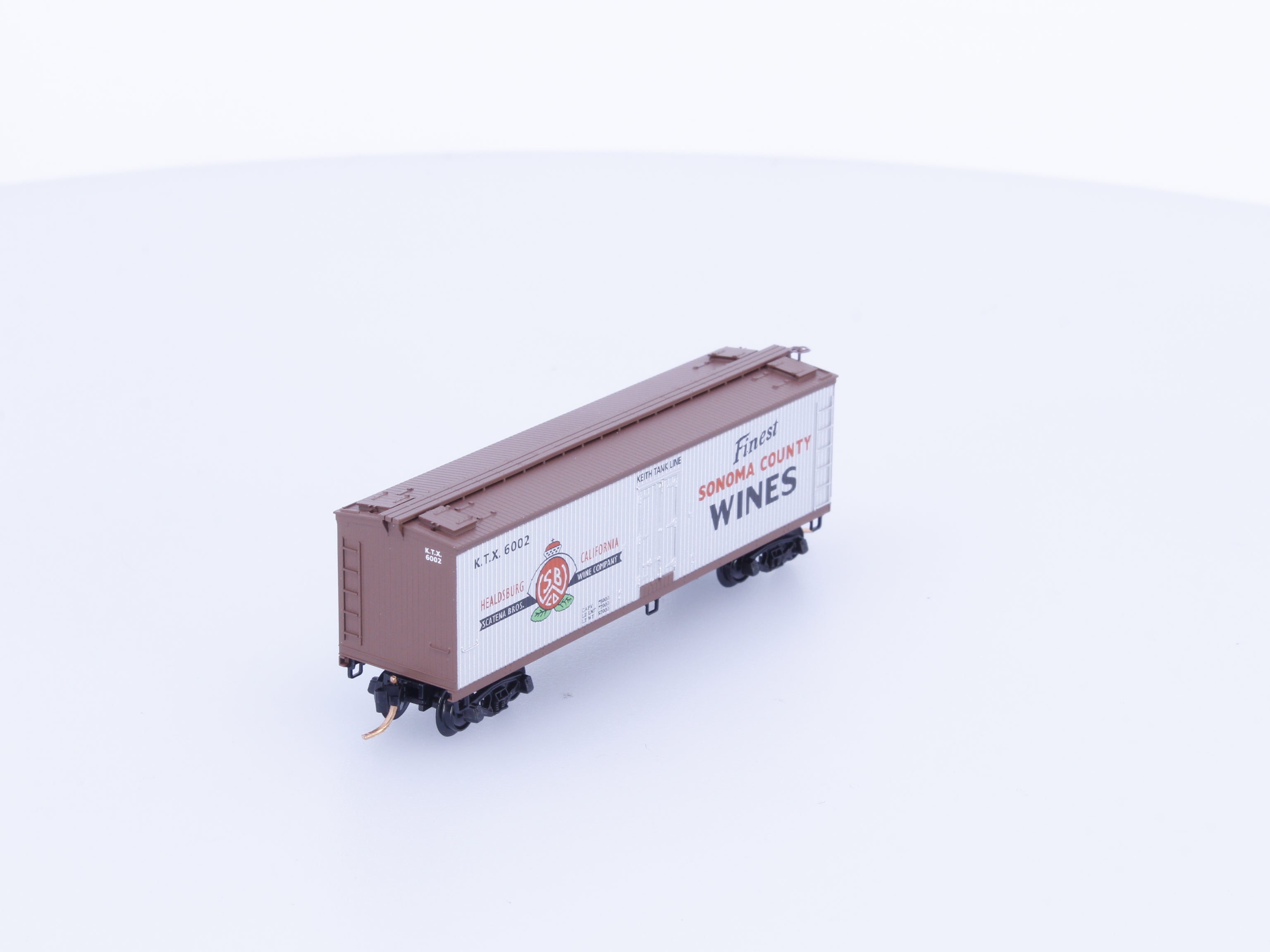 Micro Trains 49070 N 40' Double Sheathed Wood Reefer Keith Tank Lines 6002