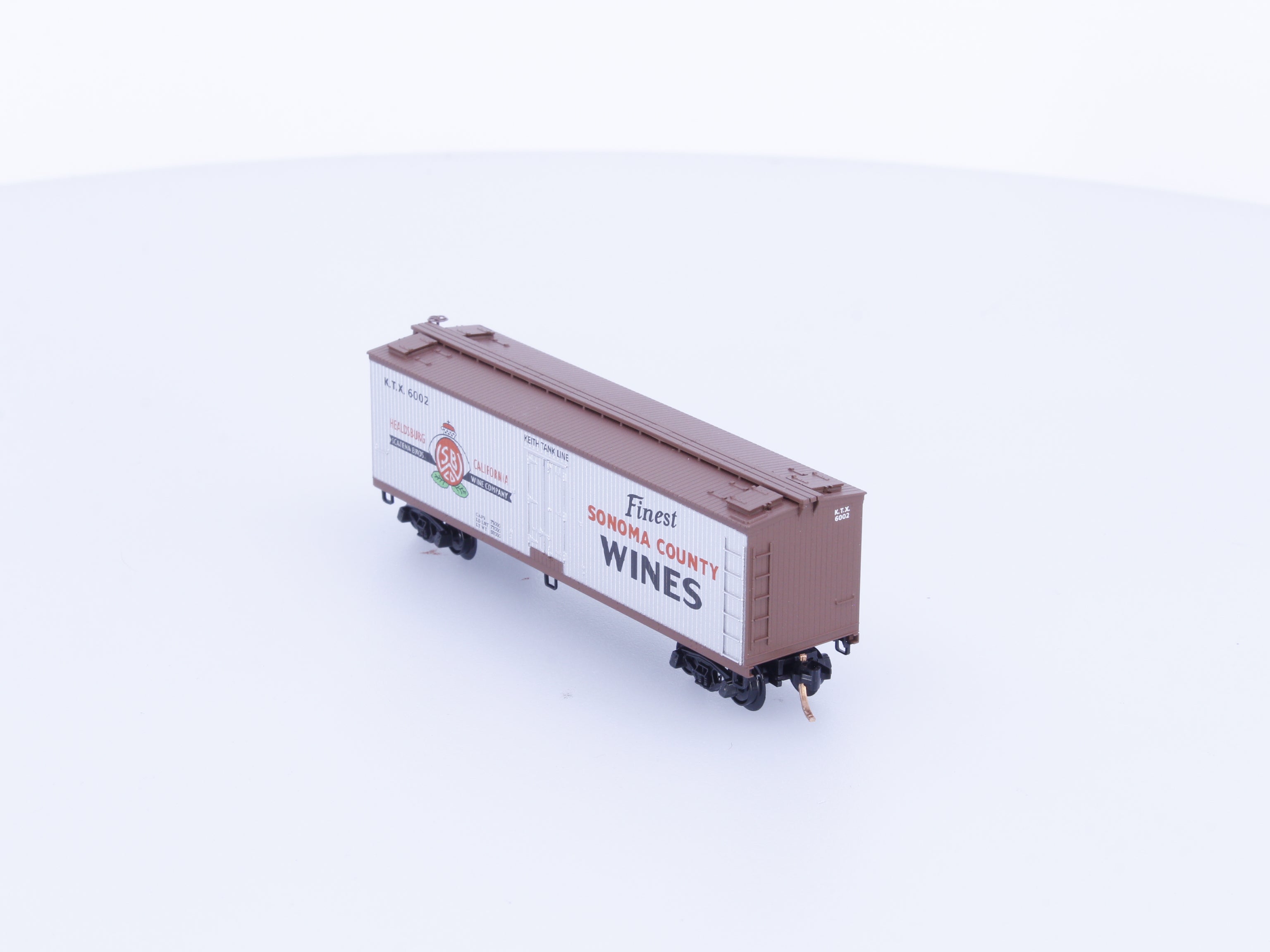 Micro Trains 49070 N 40' Double Sheathed Wood Reefer Keith Tank Lines 6002