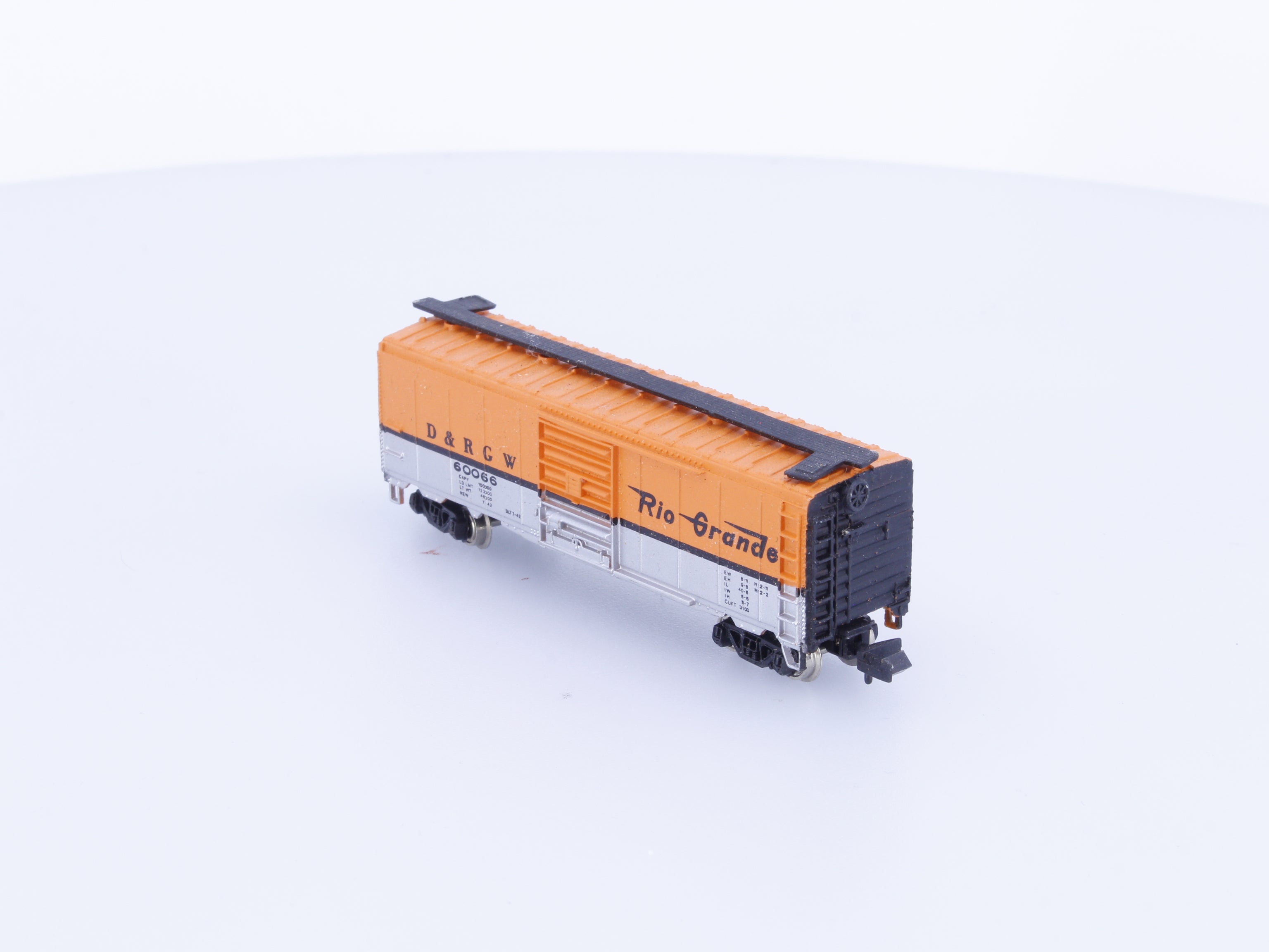 Atlas 3309-3.25 N 40' Box Car Plug Door Denver and Rio Grande Western (DRGW) 60066