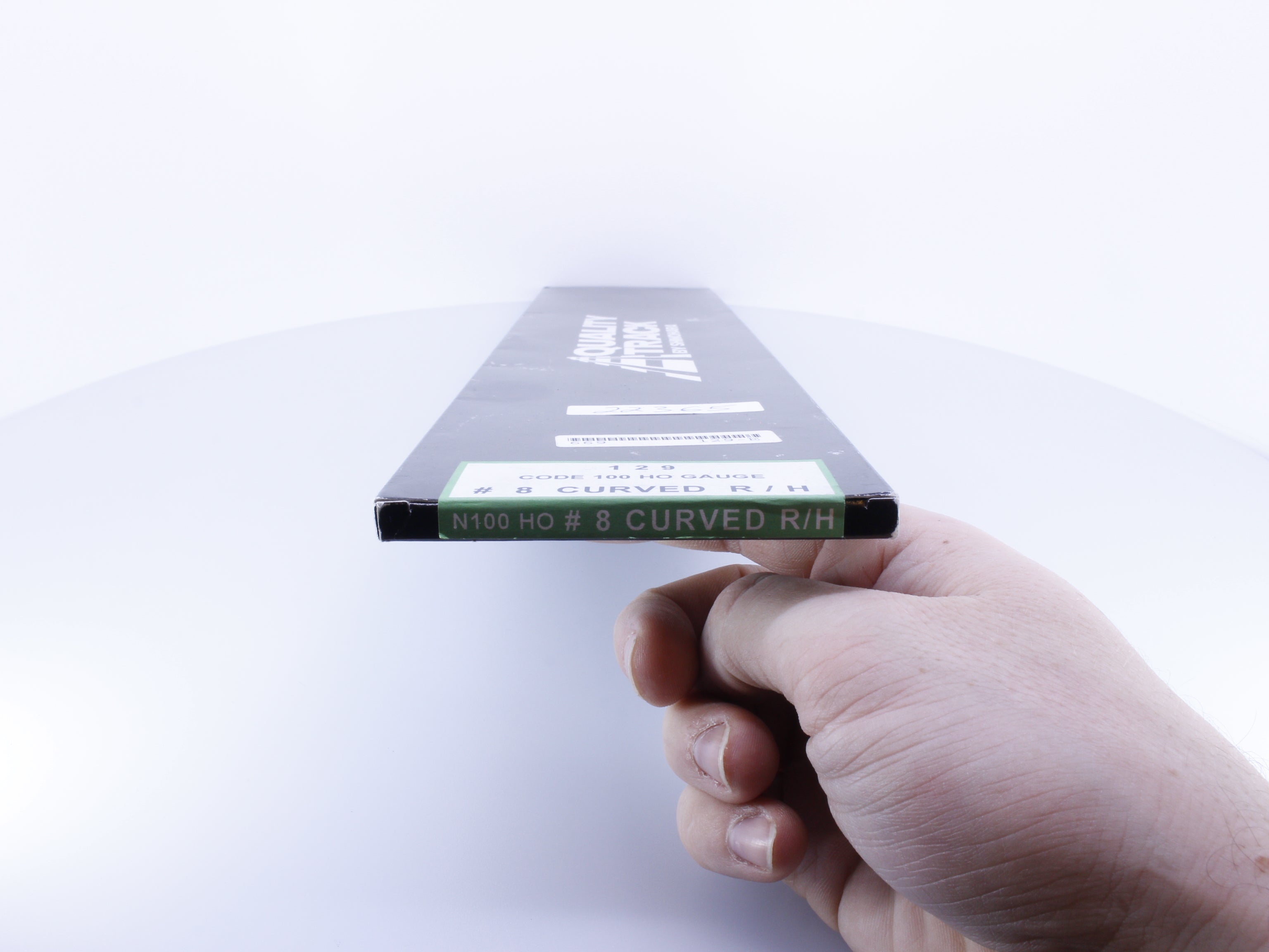 Shinohara 129-E HO #8 Large Radius Right Hand Curved Turnout