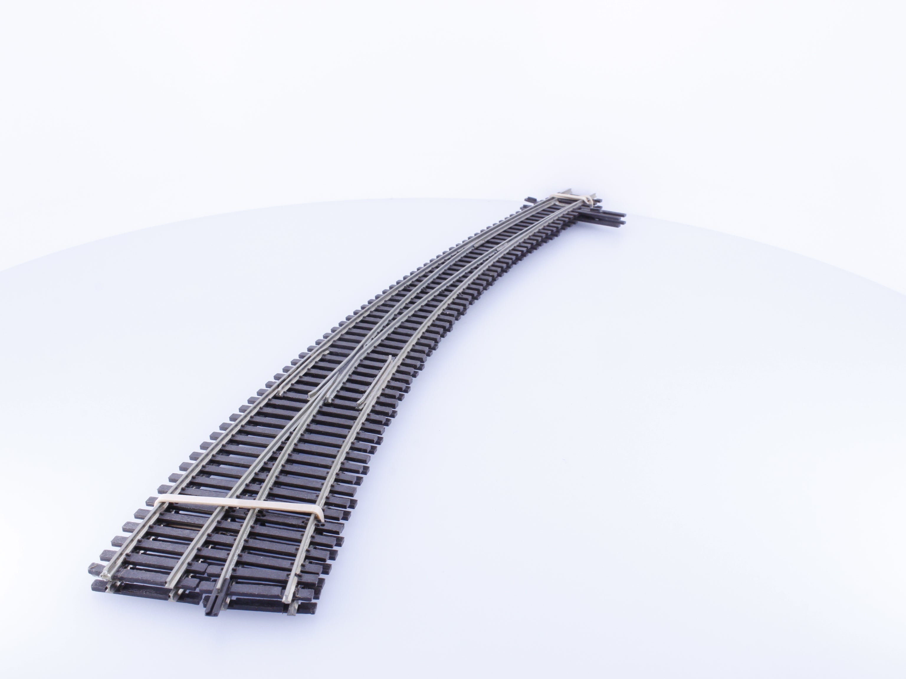 Shinohara LRCTOL HO #8 Large Radius Left Hand Curved Turnout (#1)