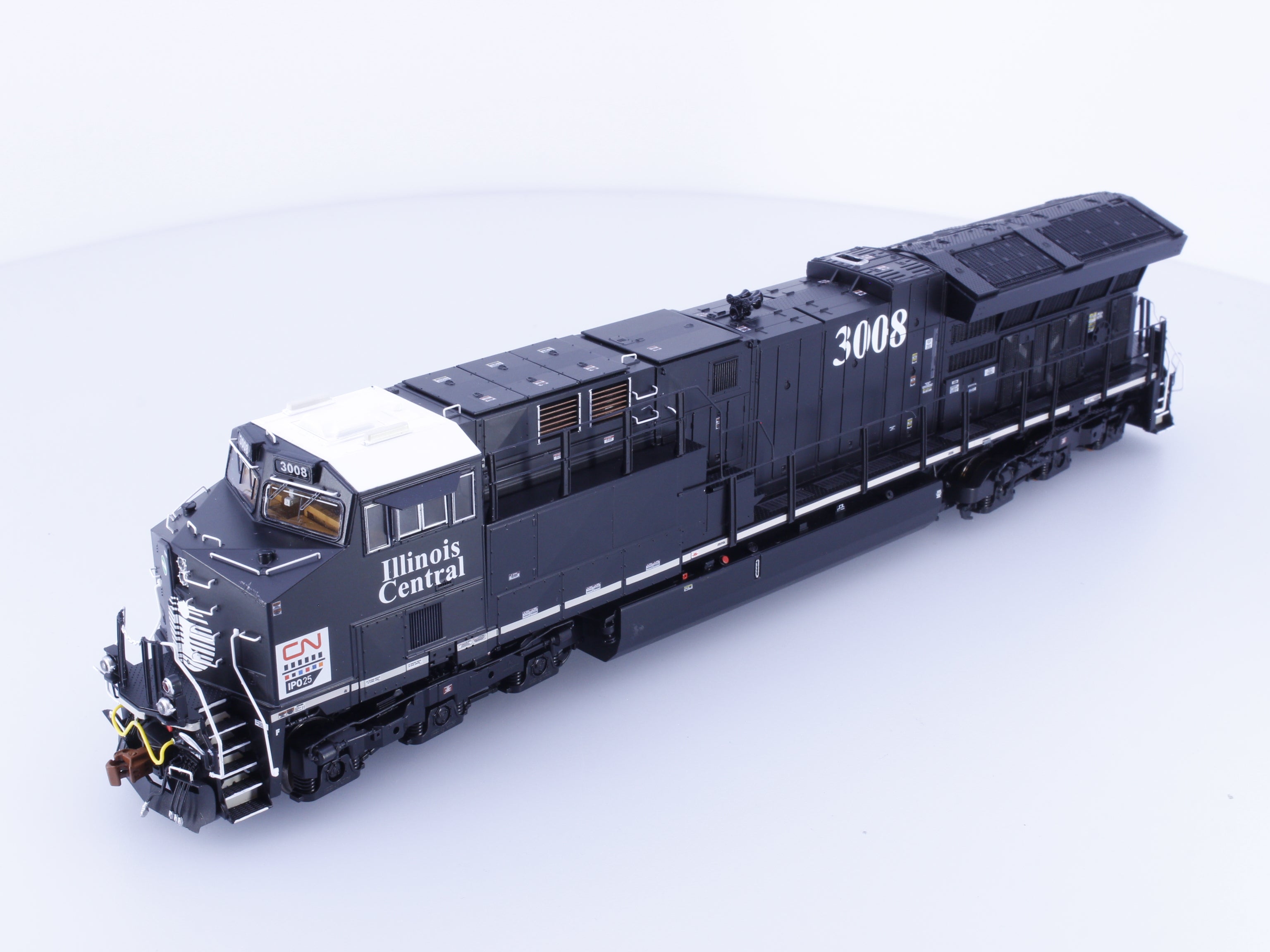 ScaleTrains SXT33177 HO GE ET44AC Tier 4 Gevo IC Heritage Diesel Locomotive Canadian National (CN) 3008 DCC & Sound
