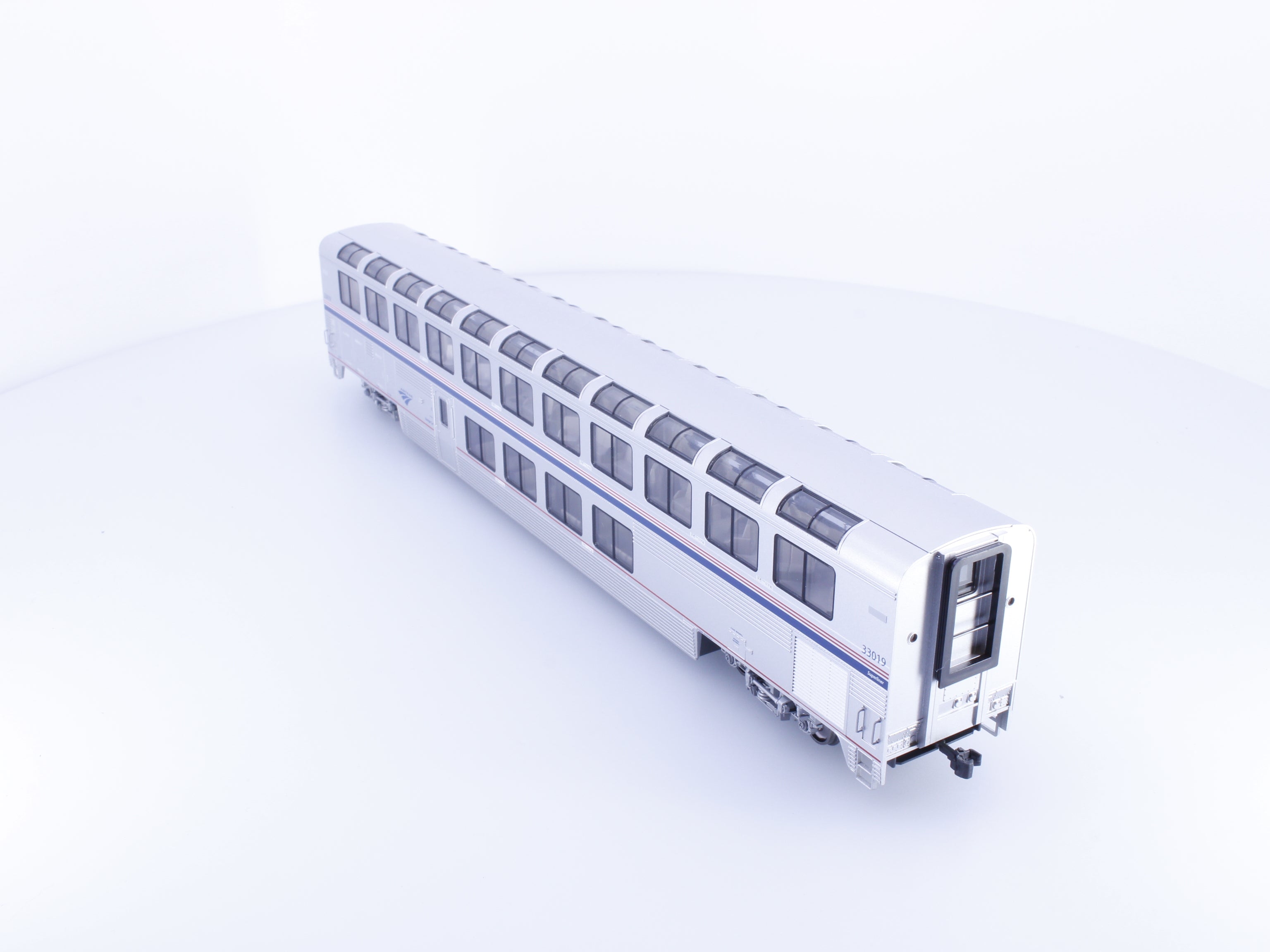 Kato 35-6063 HO Superliner Lounge Phase IVb Passenger Car Amtrak (AMTK) 33019
