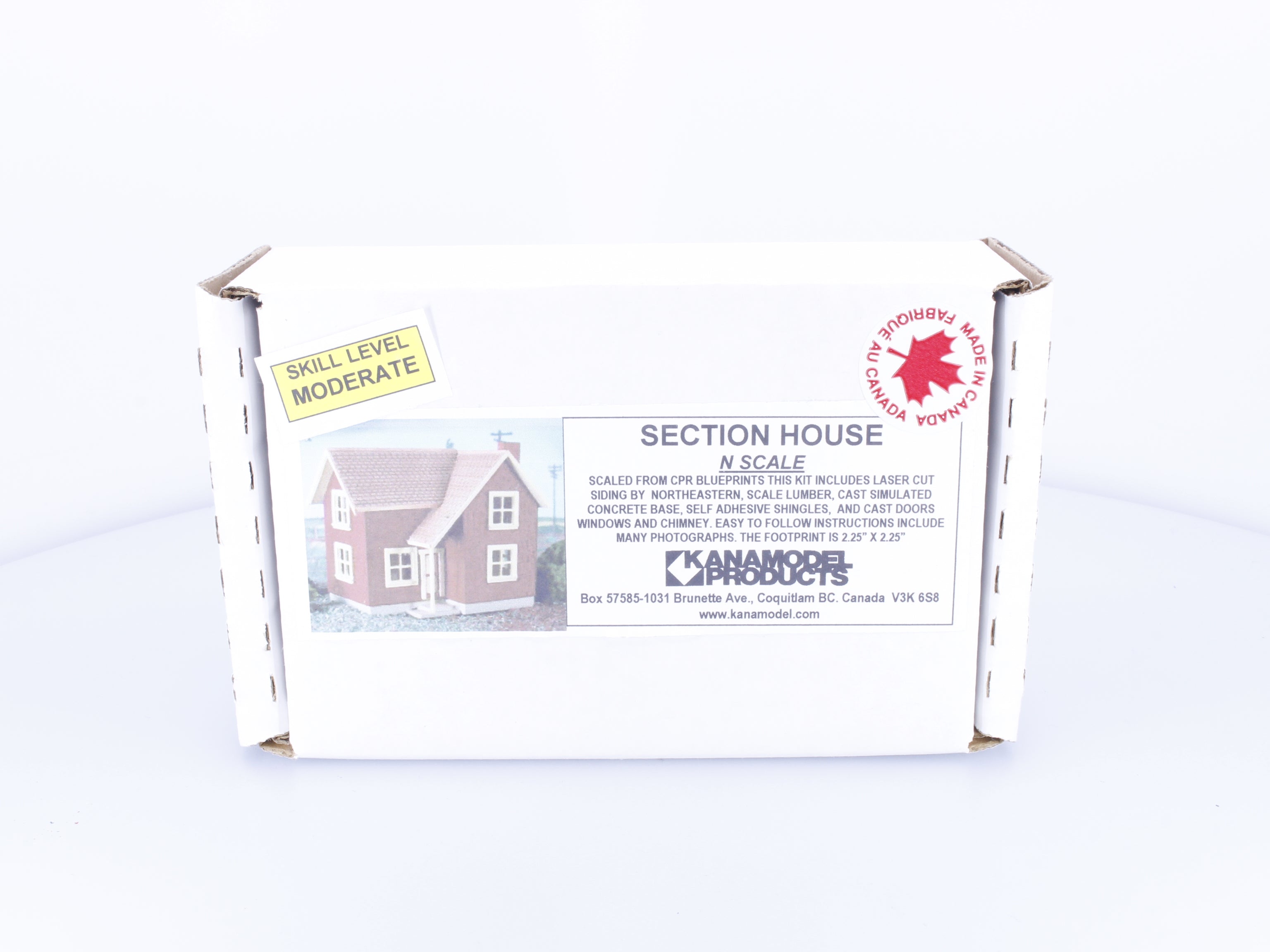 Kanamodel Products 6005 N Section House Canadian Pacific (CP)