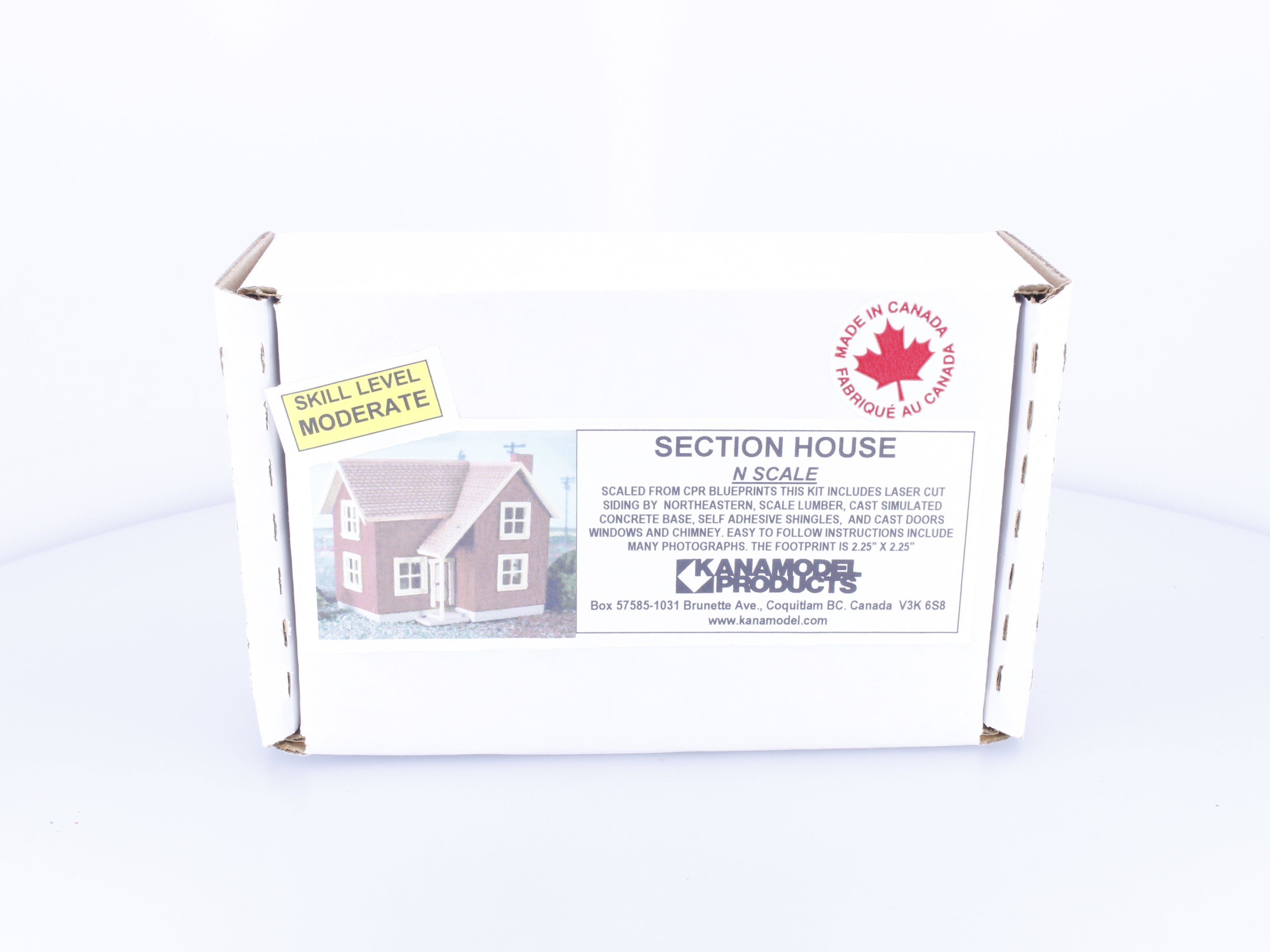 Kanamodel Products 6005 N Section House #2 Canadian Pacific (CP)