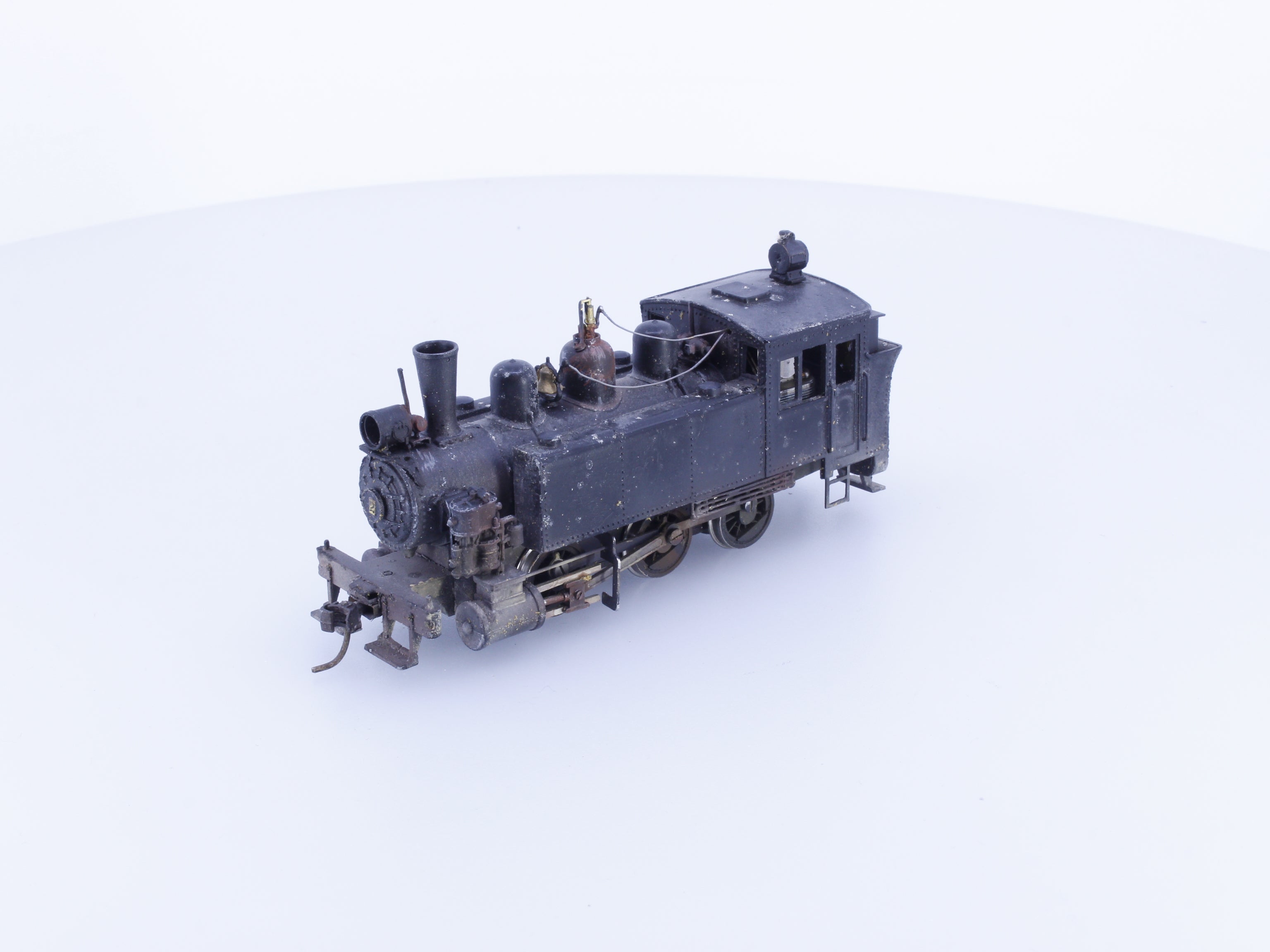 Tenshodo 128 HO Brass 0-6-0 Tank Steam Locomotive Analog DC