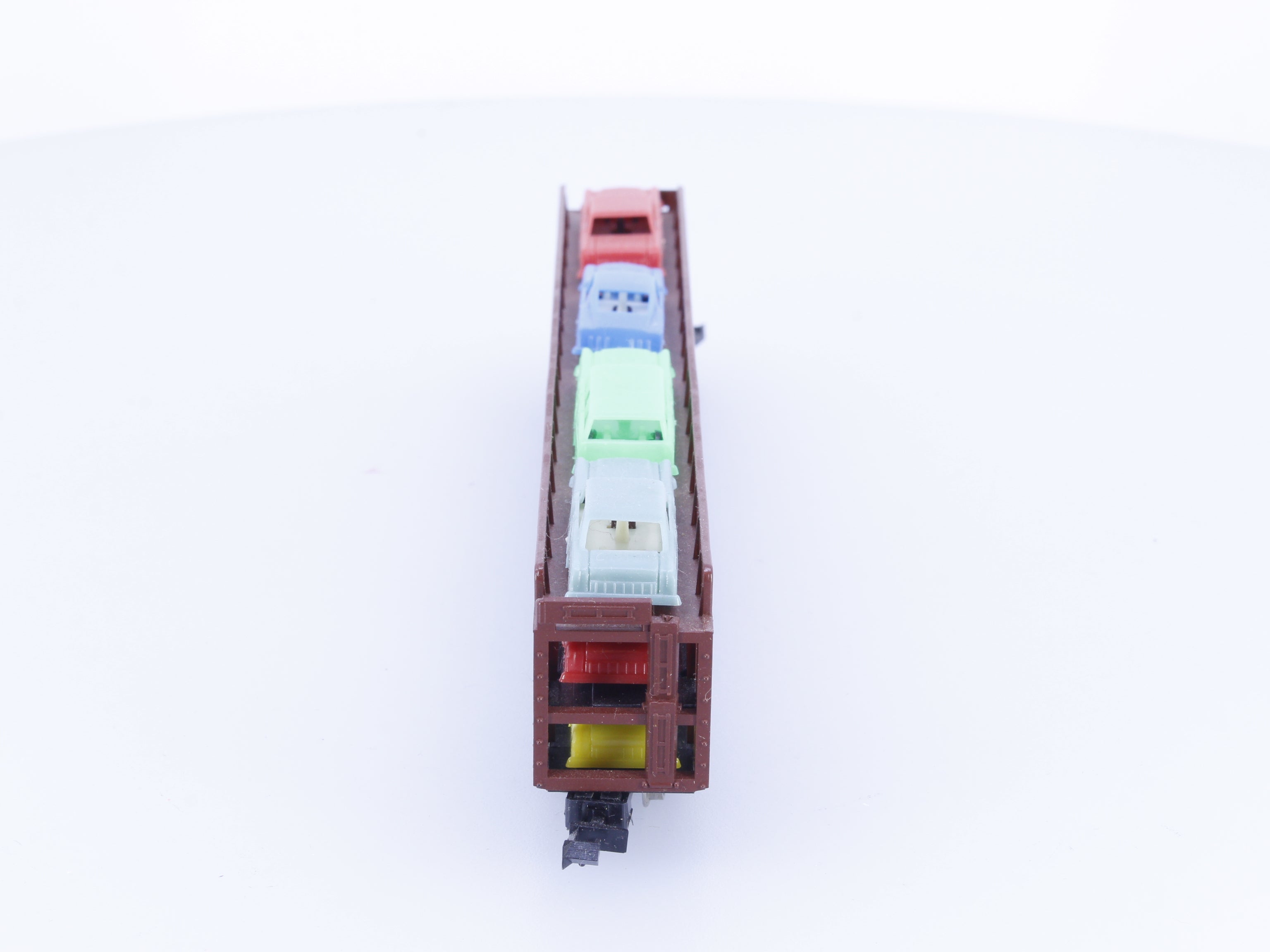 Minitrix 51315200 N Tri Level Open Autorack (TTX) Southern Pacific (SP) 71014