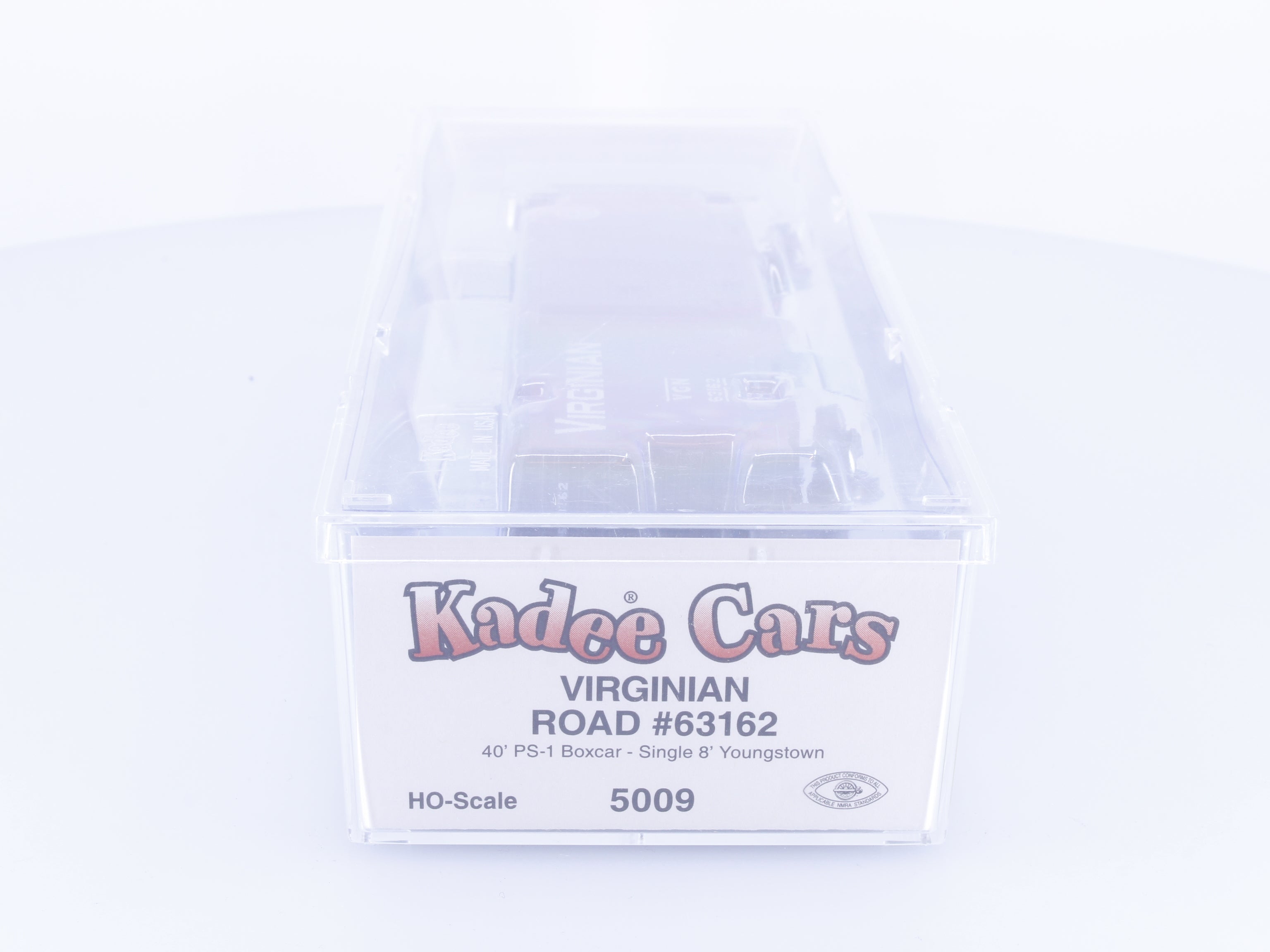 Kadee 5009 HO 40' Single Door Box Car Virginian (VGN) 63162