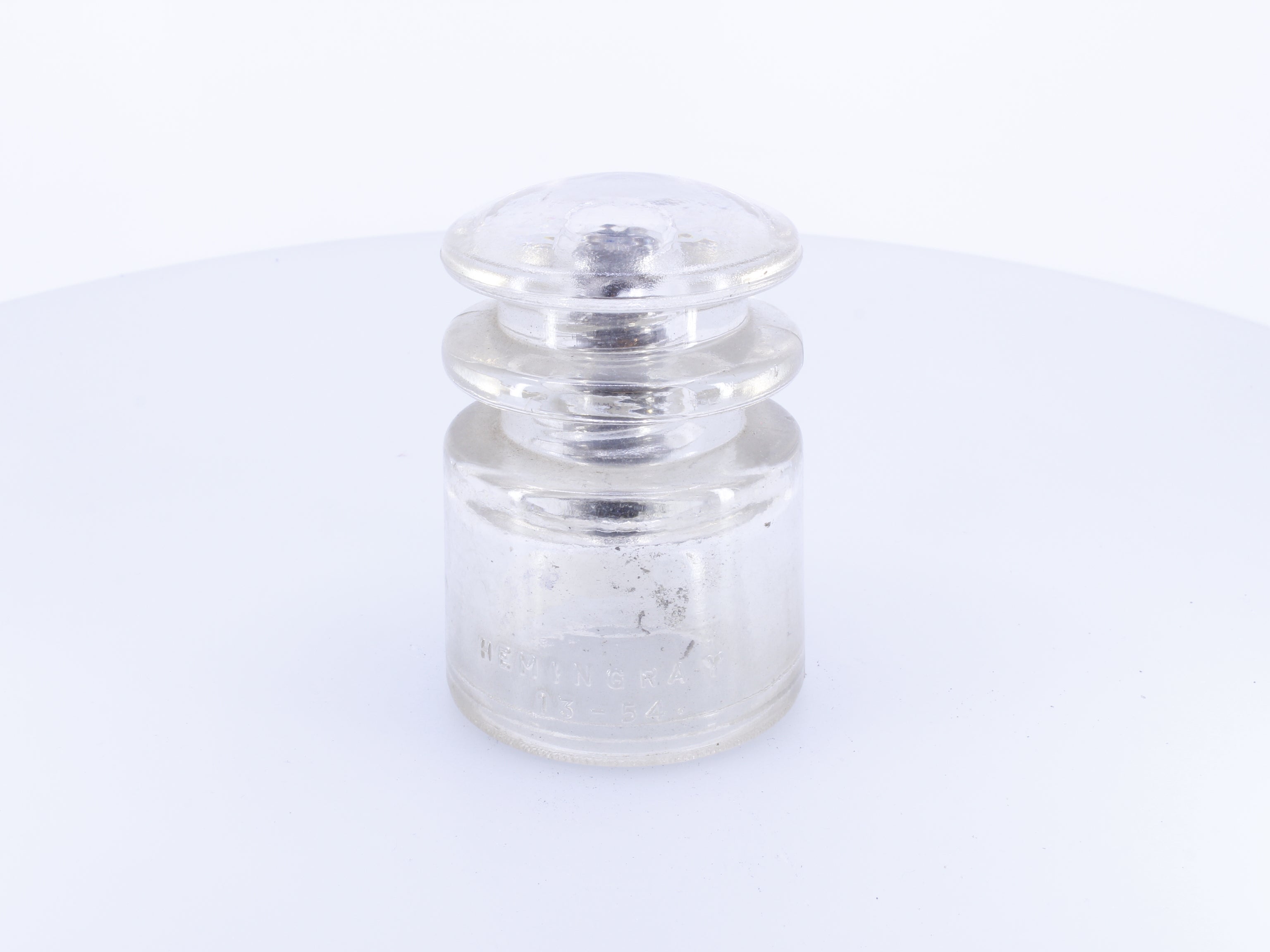 Hemingray 13-54 Clear Glass Insulator