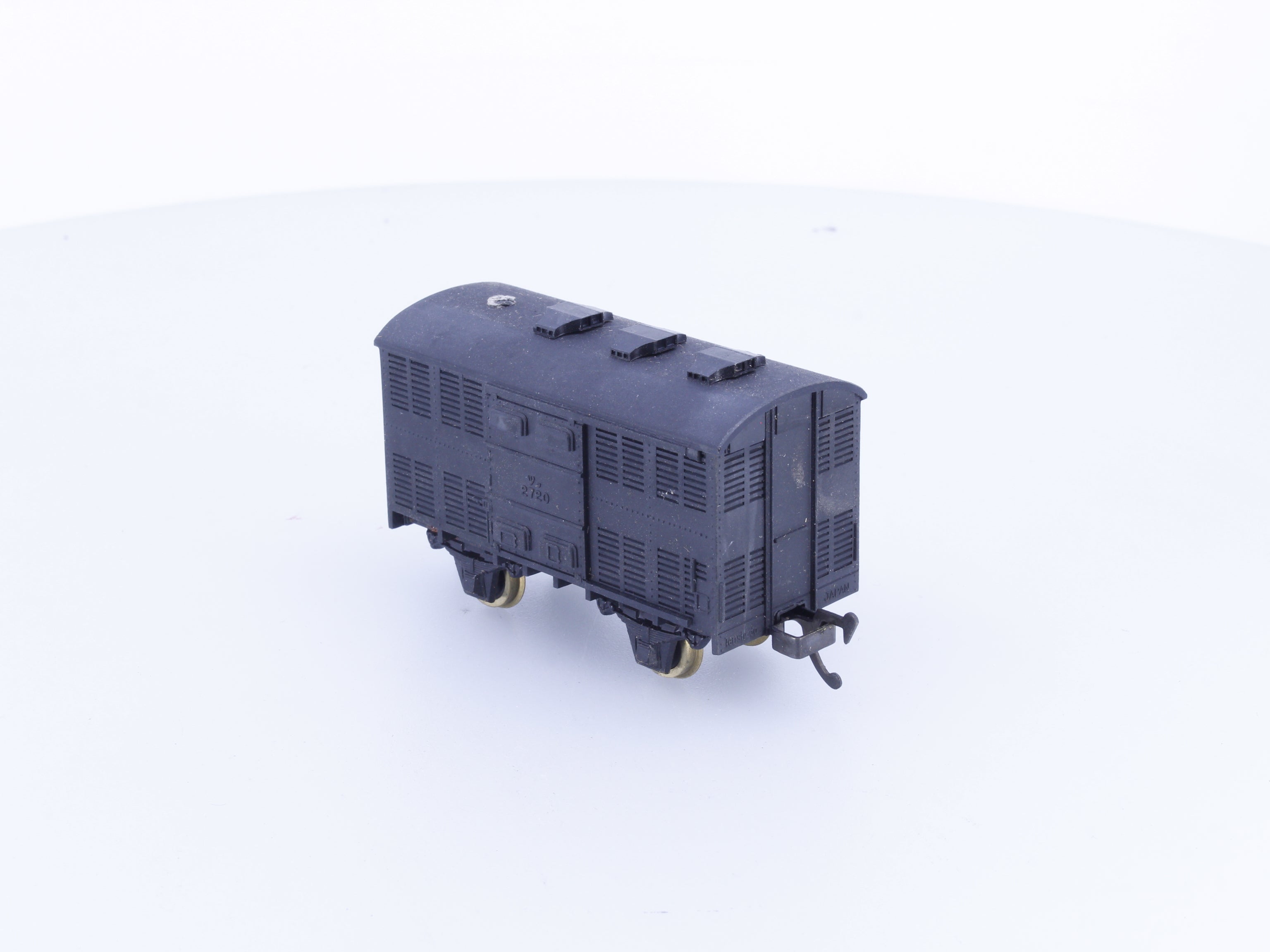 Tenshodo 2500 HO Bi Level Stock Car Japanese National Railways Tsu 2500 Type 2720