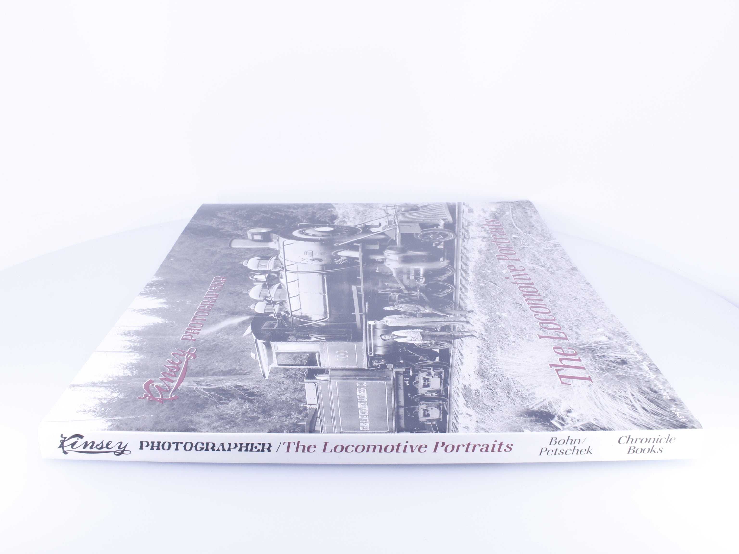 Chronicle Books 558-9 Kinsey Photographer The Locomotive Portraits Volume 3