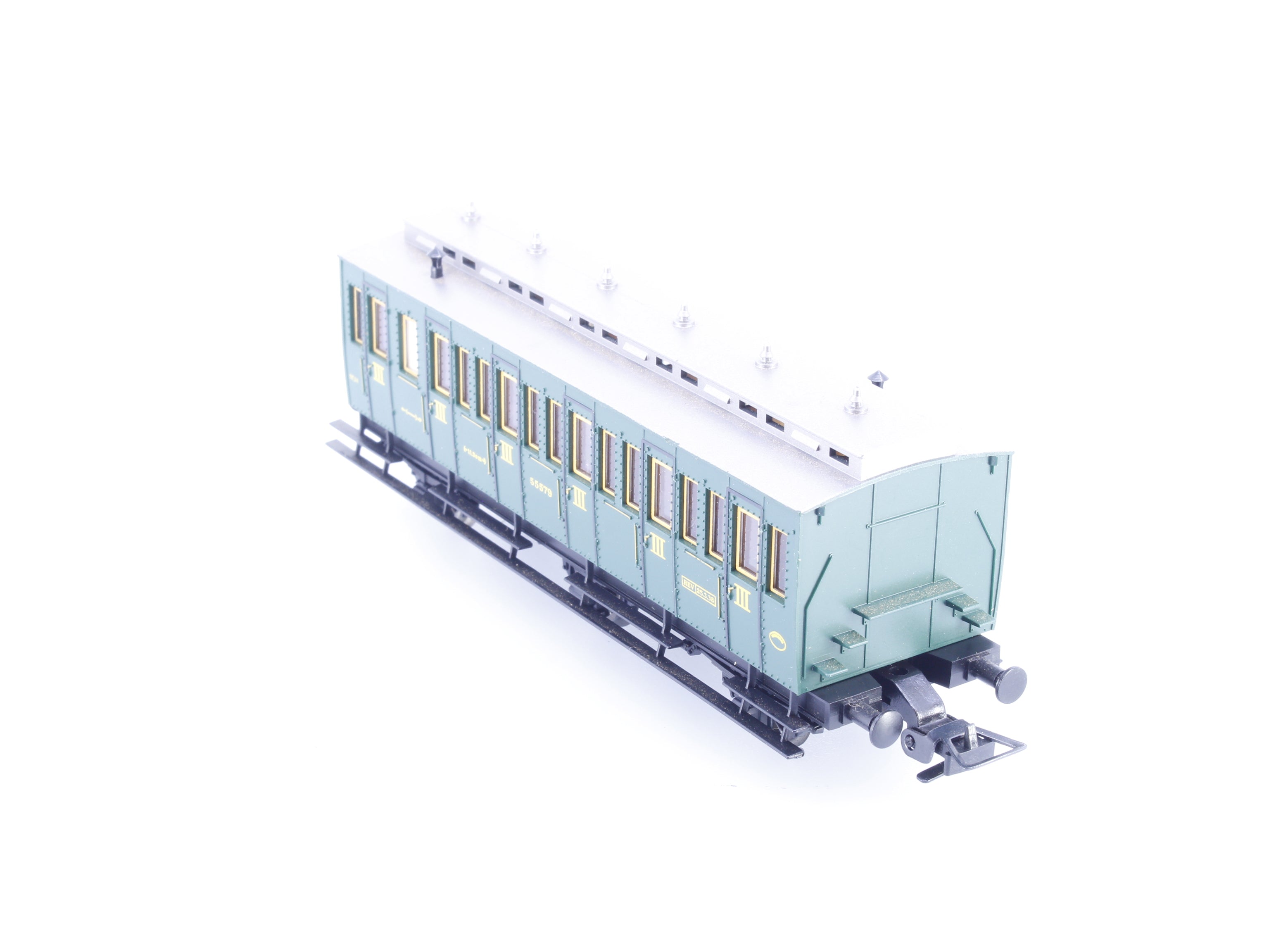 Fleischmann 5092 HO KPEV 3rd Class Passenger Car 55579