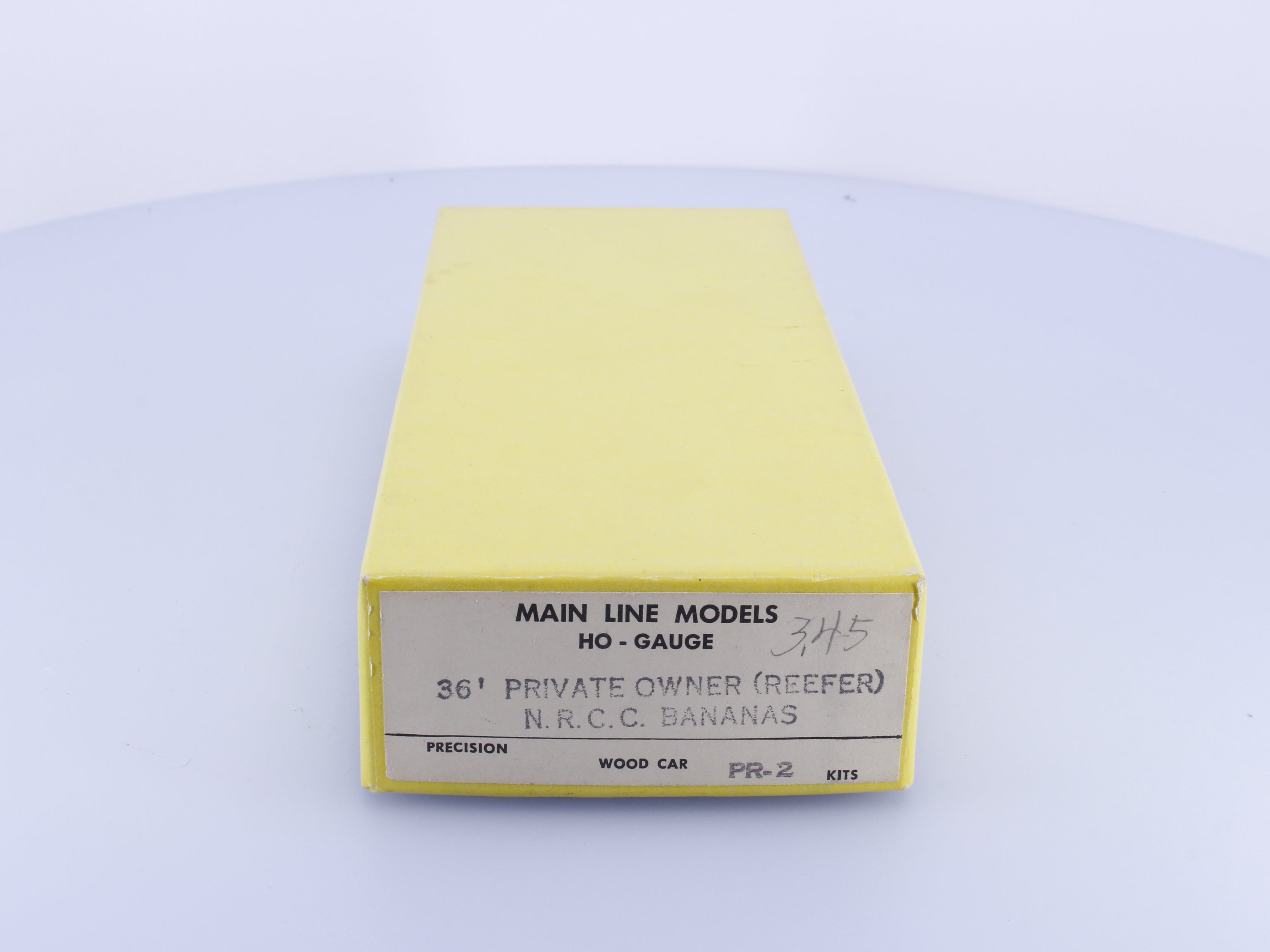 Main Line Models PR-2 HO 36' Refrigerator Car Kit NRCC Bananas