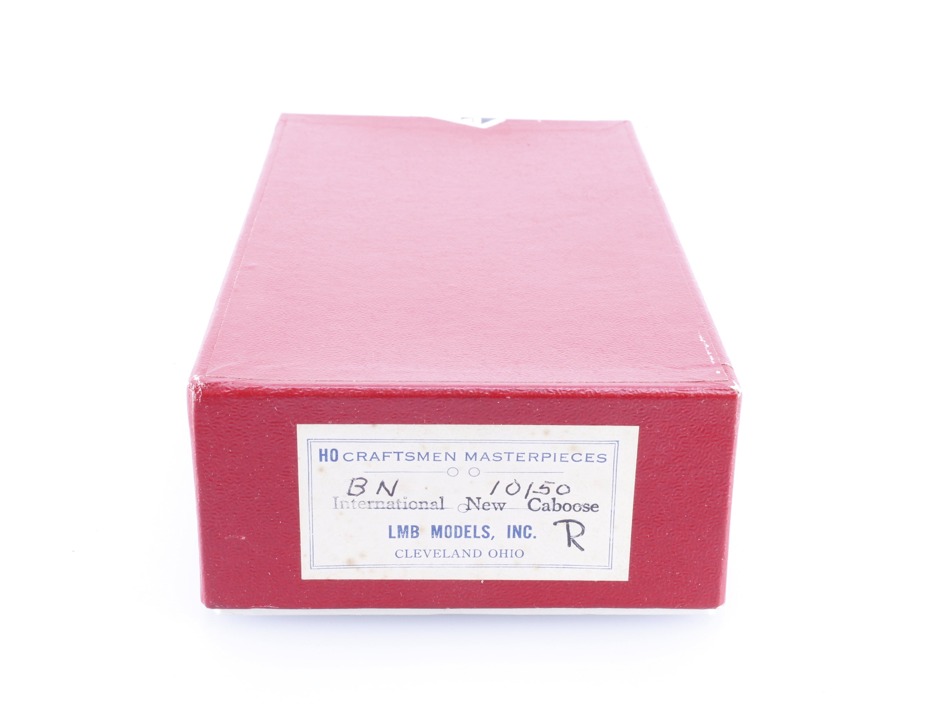 LMB Models 10150 HO Brass International New Caboose Burlington Northern (BN) 10150