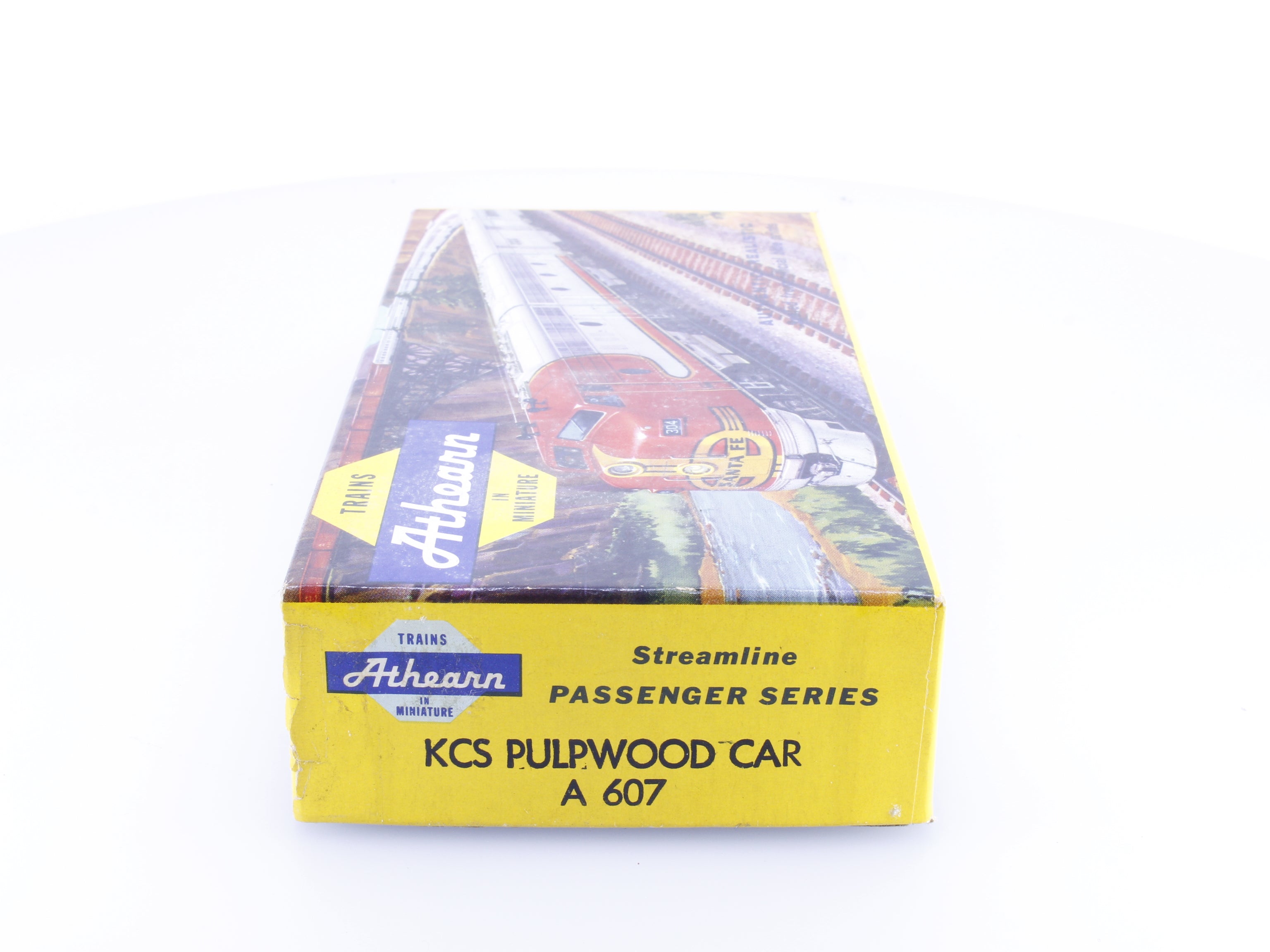 Athearn A607 HO Pulpwood Car Kit Kansas City Southern (KCS) 24010