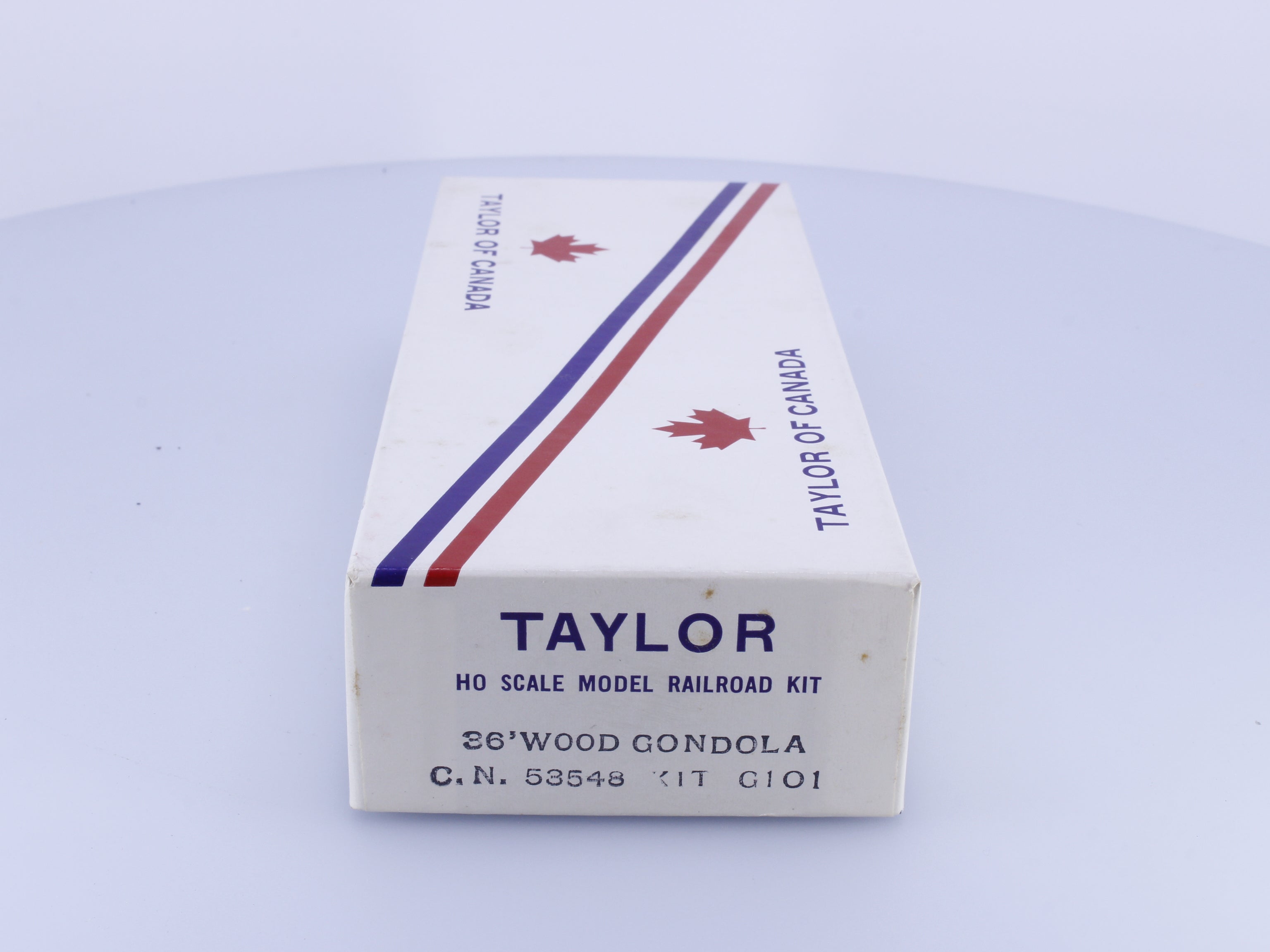 Taylor G101 HO 36' Wood Gondola Kit Canadian National (CN) 53548
