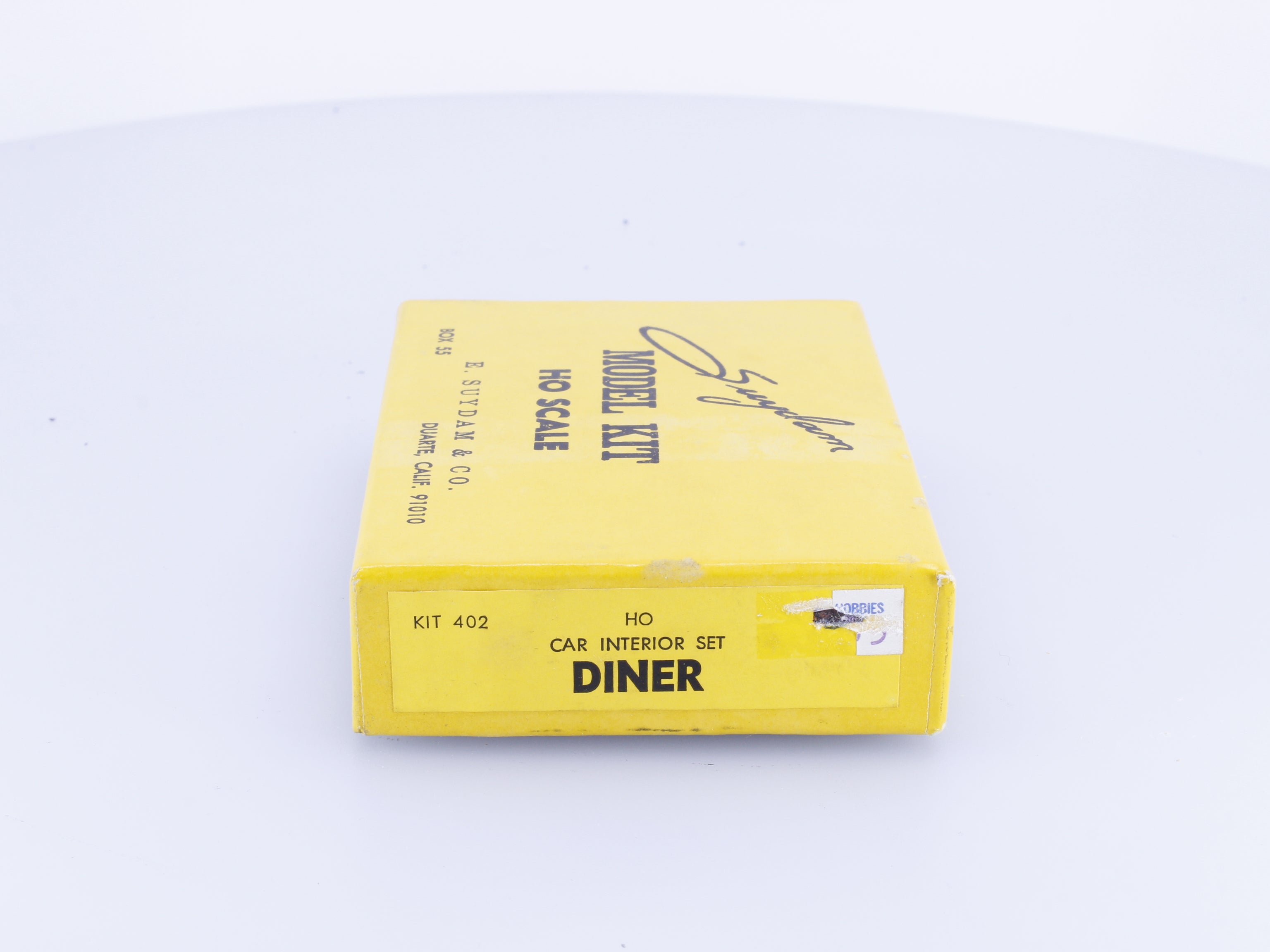 Suydam Brass 402 HO Diner Car Interior Set