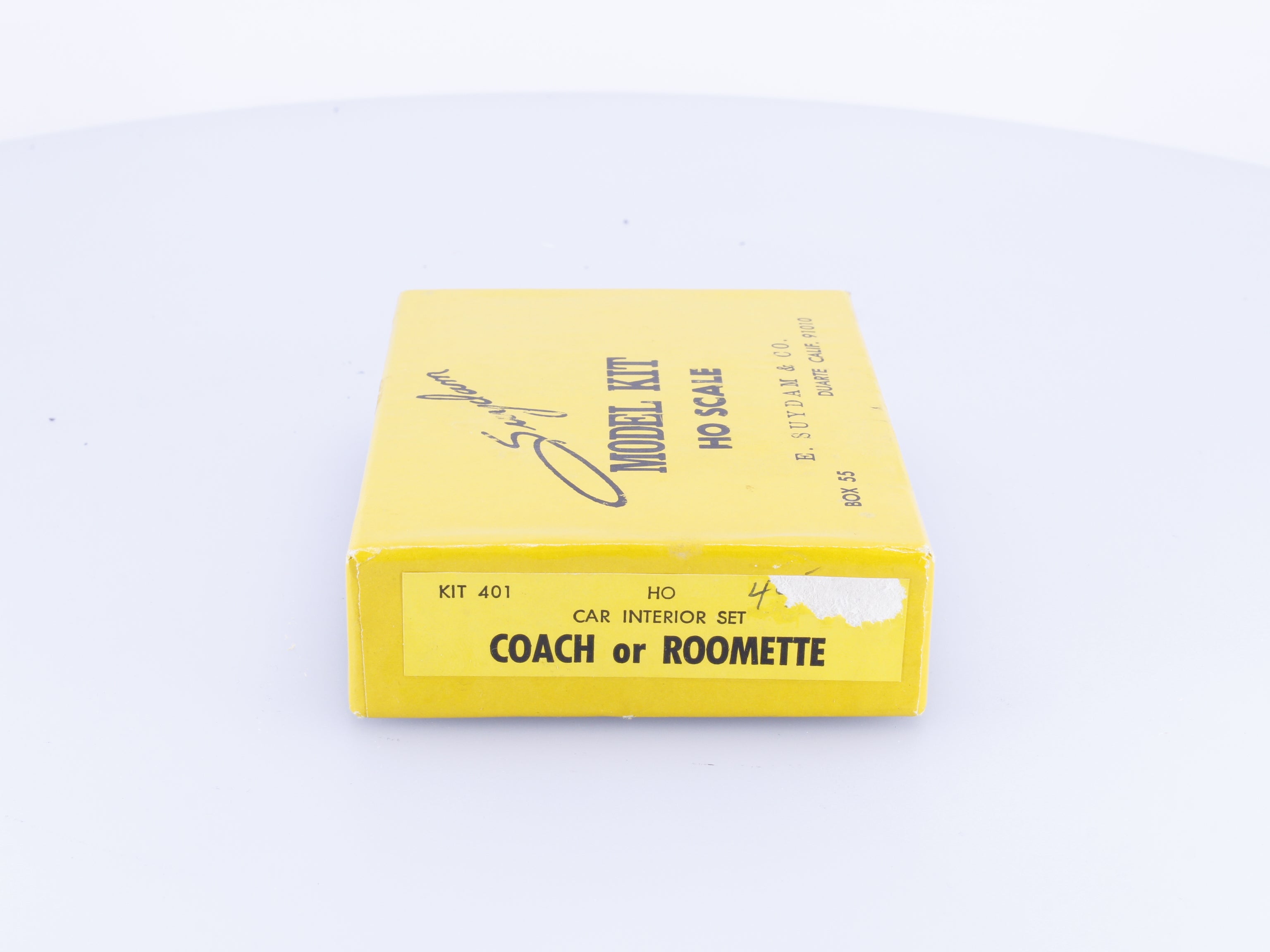 Suydam Brass 401 HO Coach or Roomette Car Interior Set