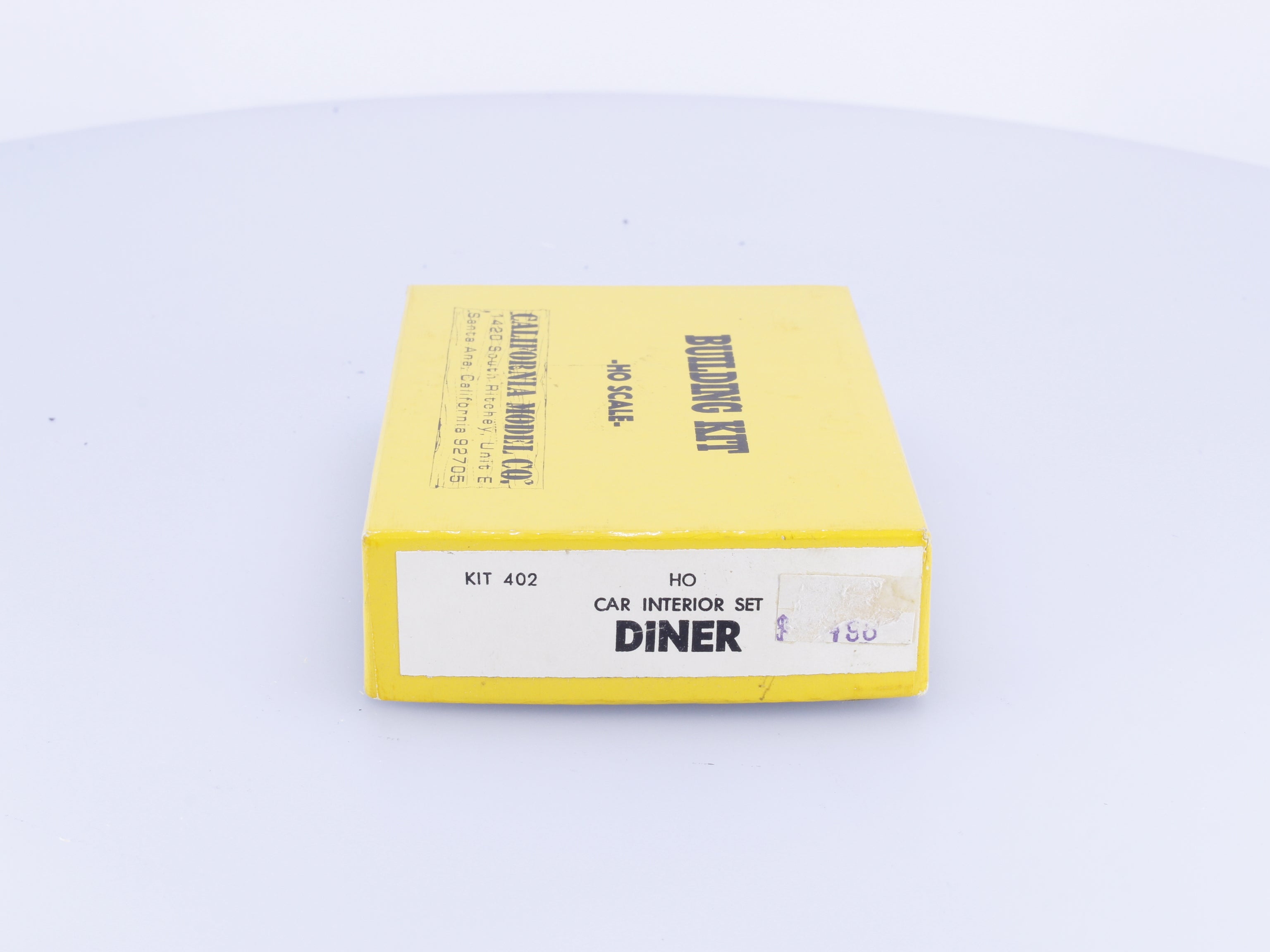 California Model Co 402 HO Diner Car Interior Set