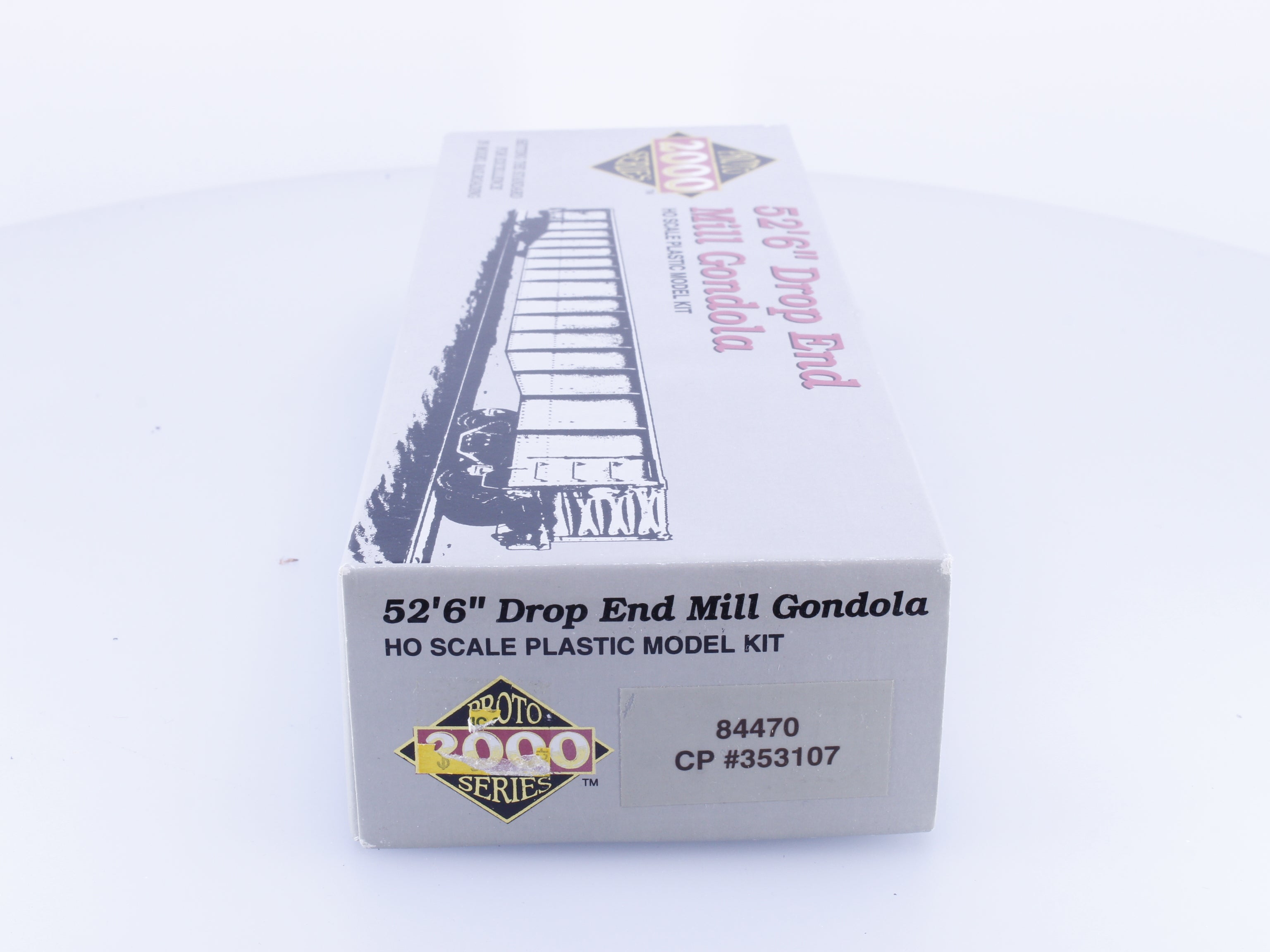 Proto 2000 84470 HO 52'6" Drop End Mill Gondola Kit Canadian Pacific (CP) 353107