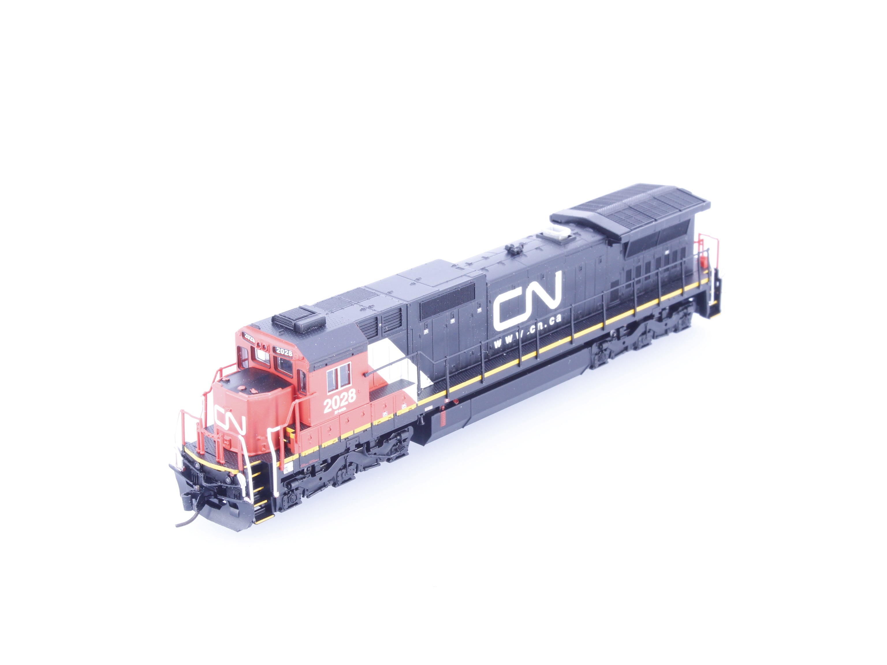 Atlas 40005651 N Dash 8-40C Diesel Locomotive Website Scheme Canadian National (CN) 2028 DCC Ready