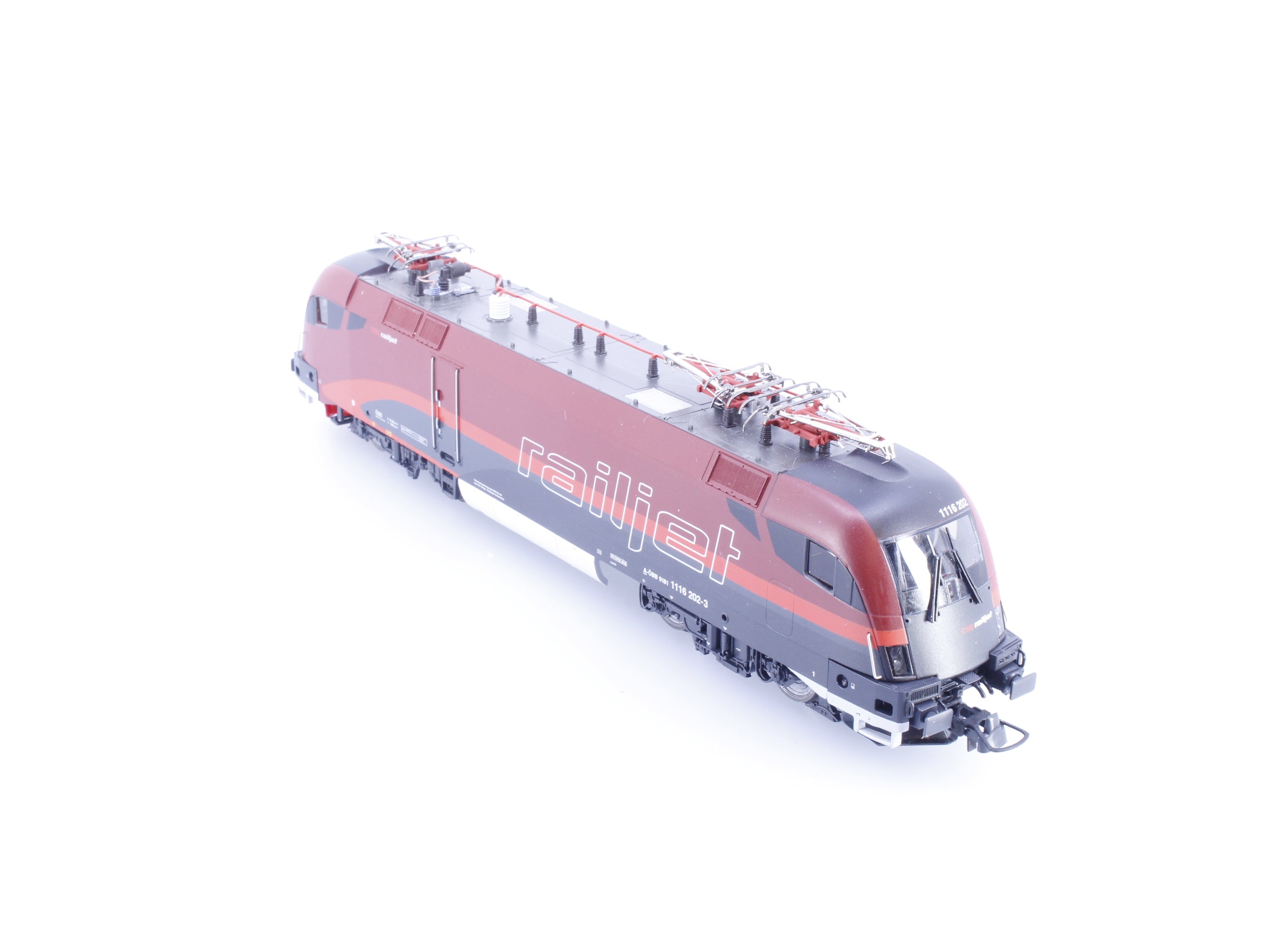 Roco 73234 HO OBB BR1116 Electric Locomotive Railjet with Camera in Cab 1116202-3 DCC & Sound
