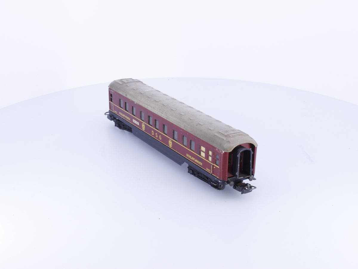 Marklin 346/3 HO DSG Schlafwagen 346/3