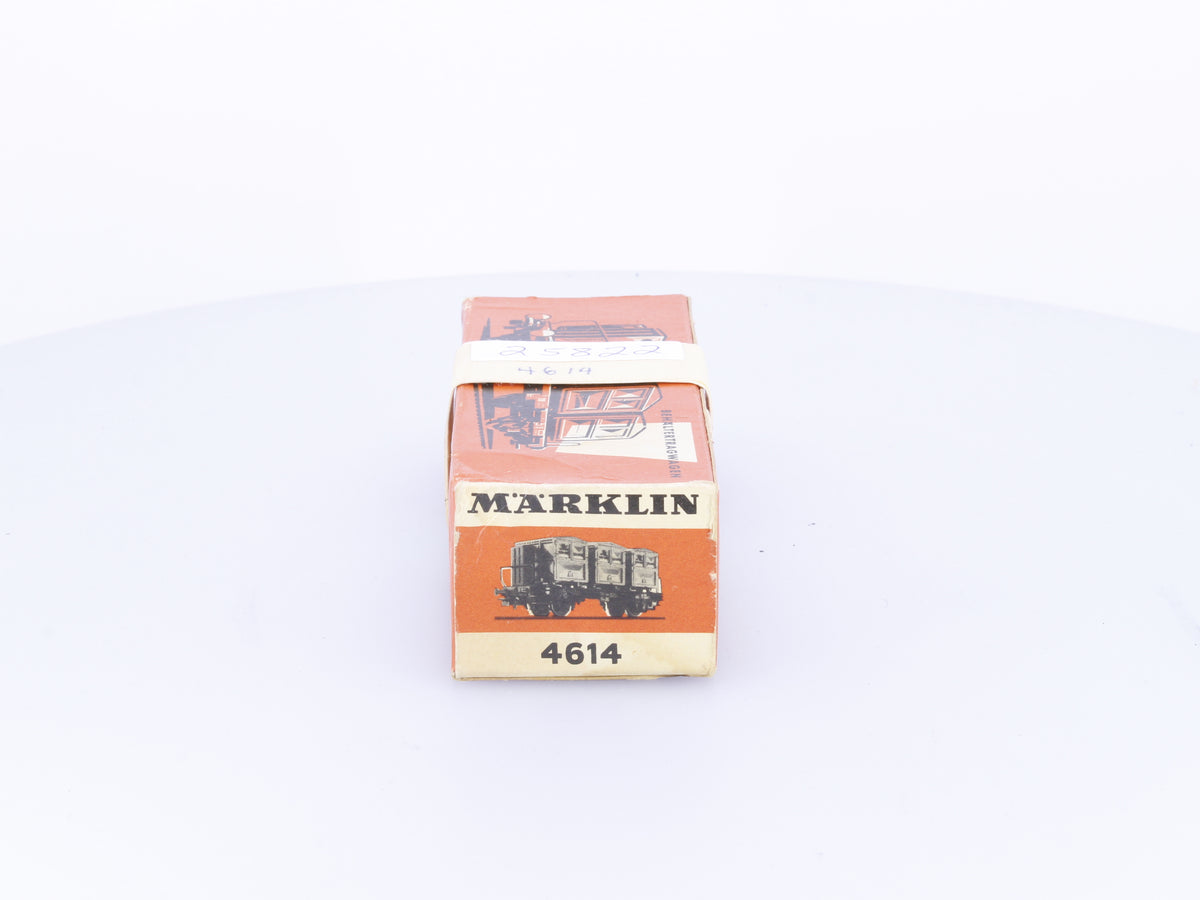 Marklin 4614 HO DB Container Wagon
