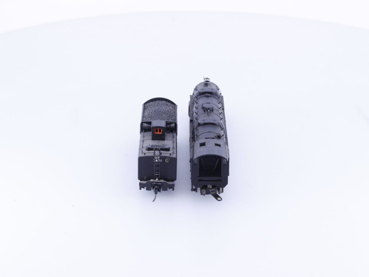 Proto 2000 7579 N Heritage Collection USRA 2-8-8-2 Steam Locomotive Union Pacific (UP) 3671 Analog DC