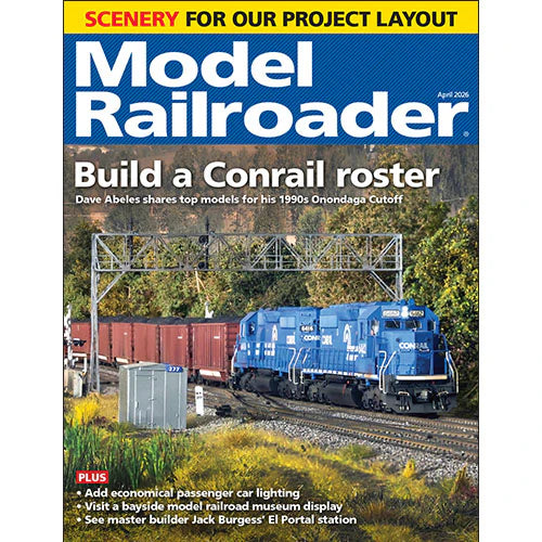 Model Railroader Magazine April 2026
