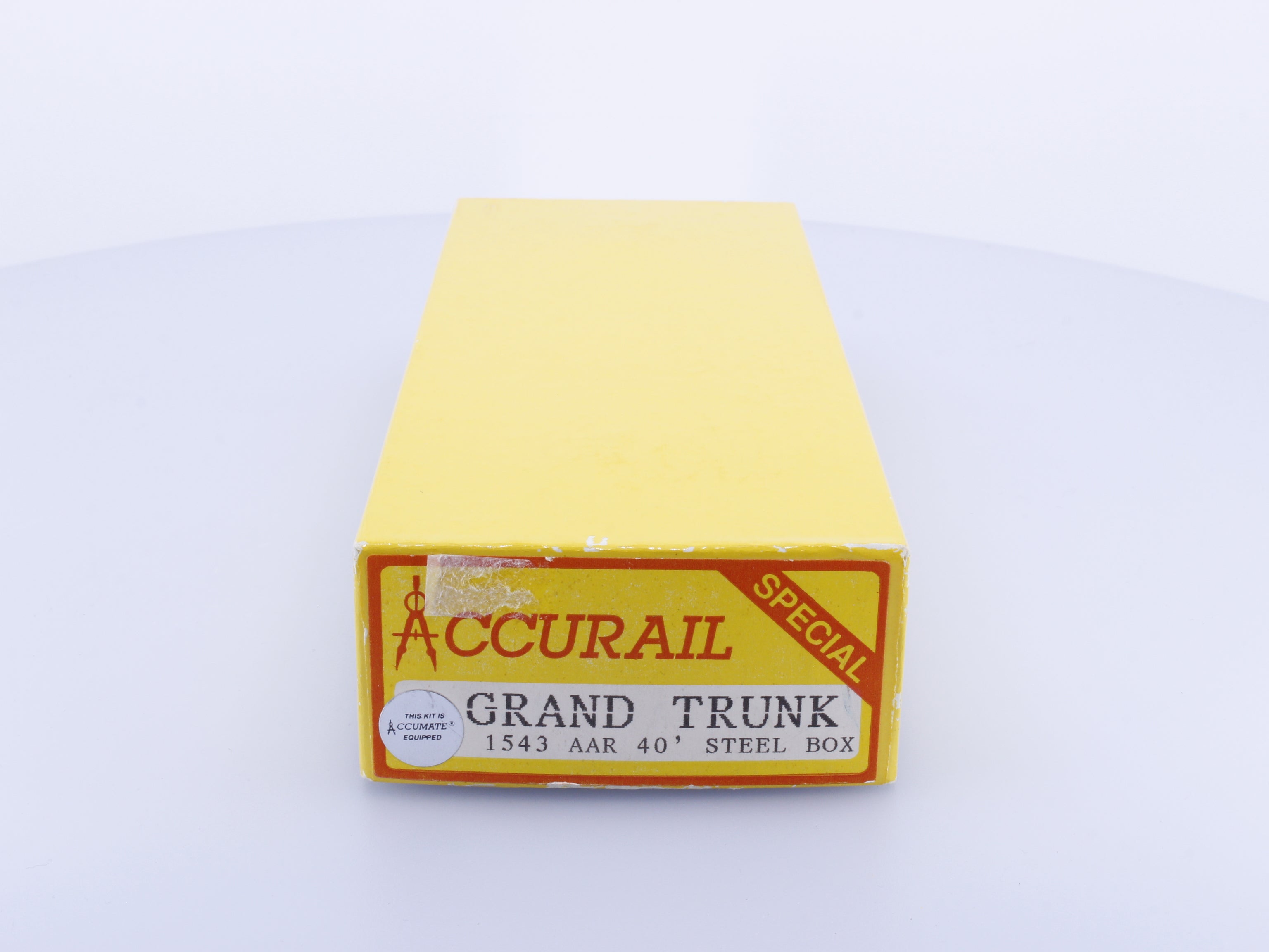 Accurail 1543 HO AAR 40' Steel Box Car Kit Grand Trunk Western (GTW) 516307