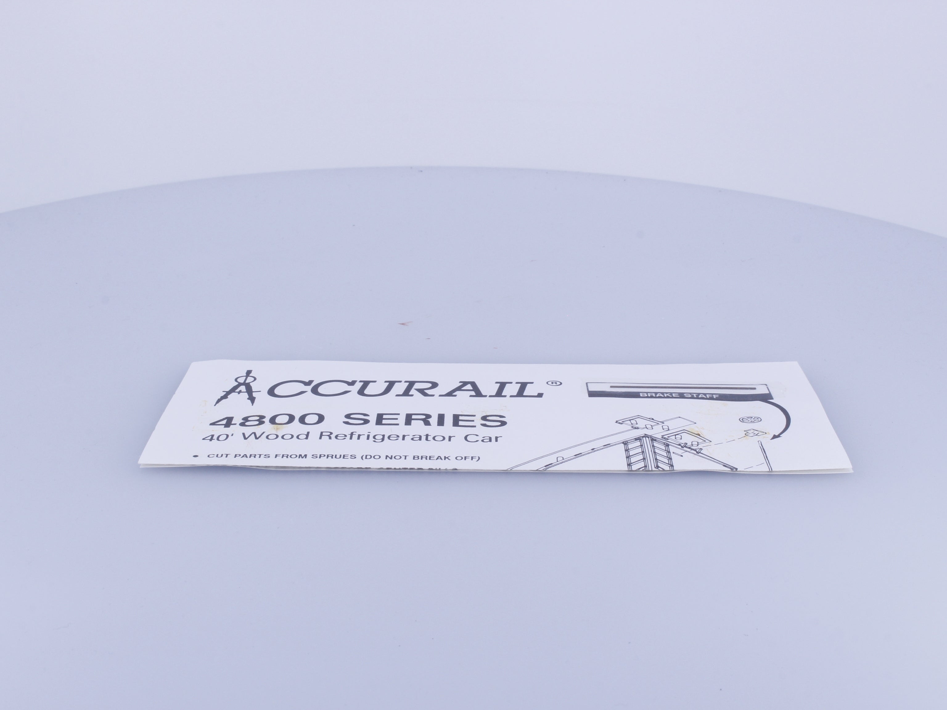 Accurail 1573 HO 40' Wood Reefer Kit Grand Trunk Western (GTW) 206932