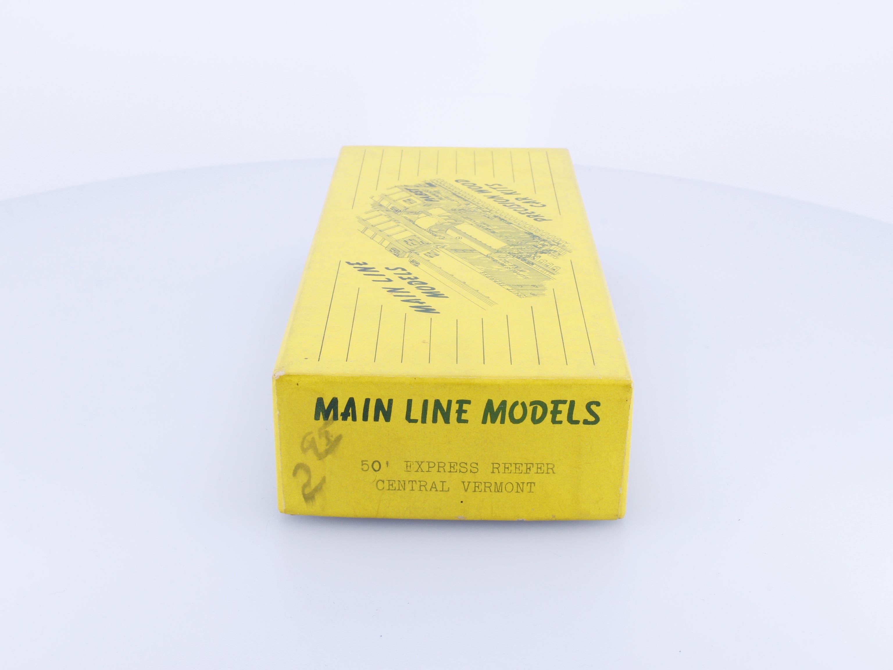 Main Line Models MLM50CV HO 50' Express Reefer Kit Vermont Railway (VTR)