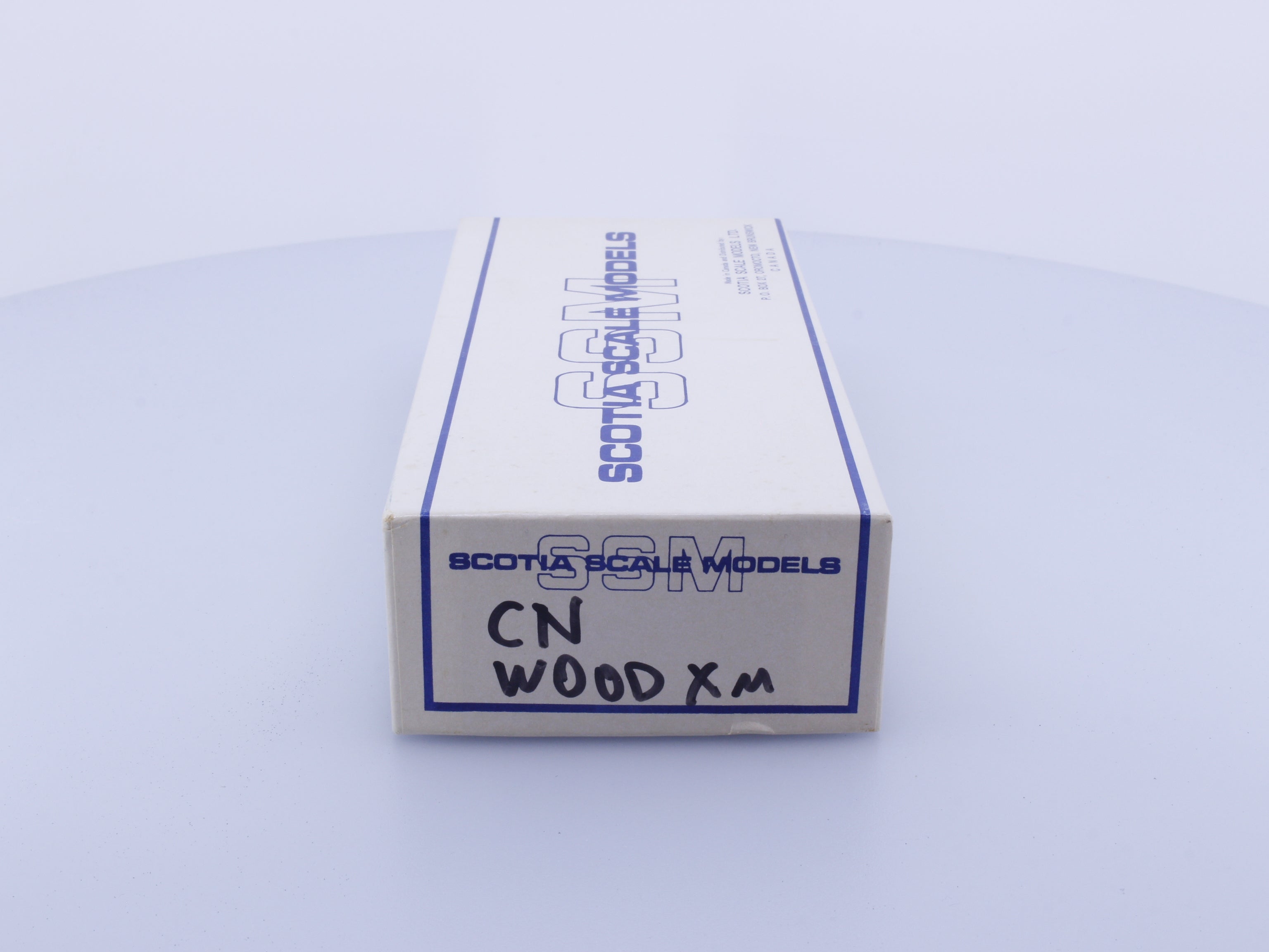 Scotia Scale Models 123 HO 36' Trust Rod Box Car Kit Canadian National (CN)