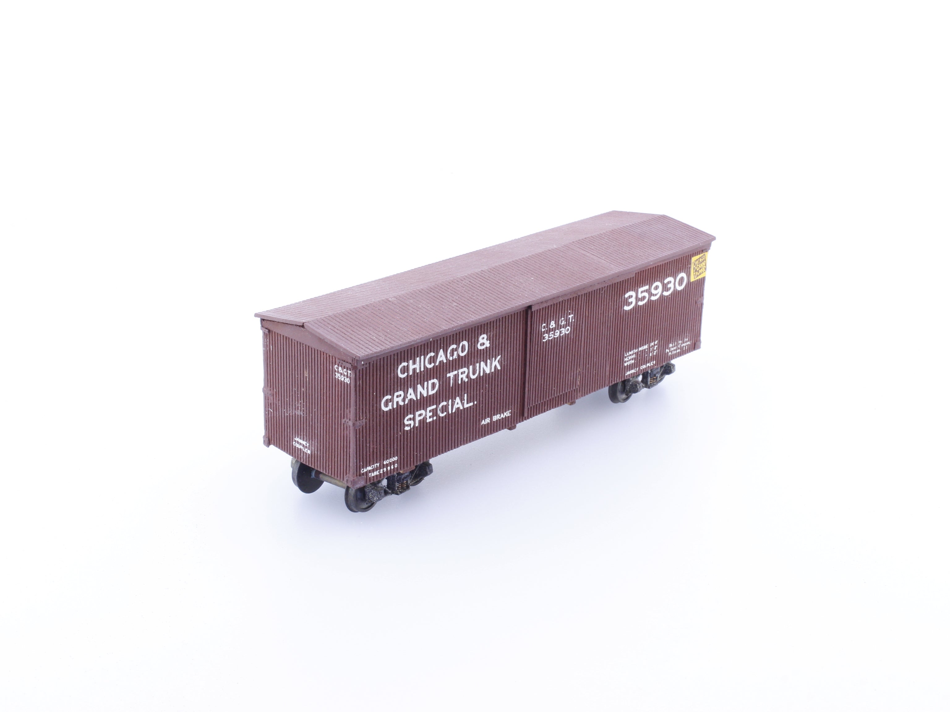 Scotia Scale Models 251 HO 40' Box Car Kit Chicago & Grand Trunk Special 35930