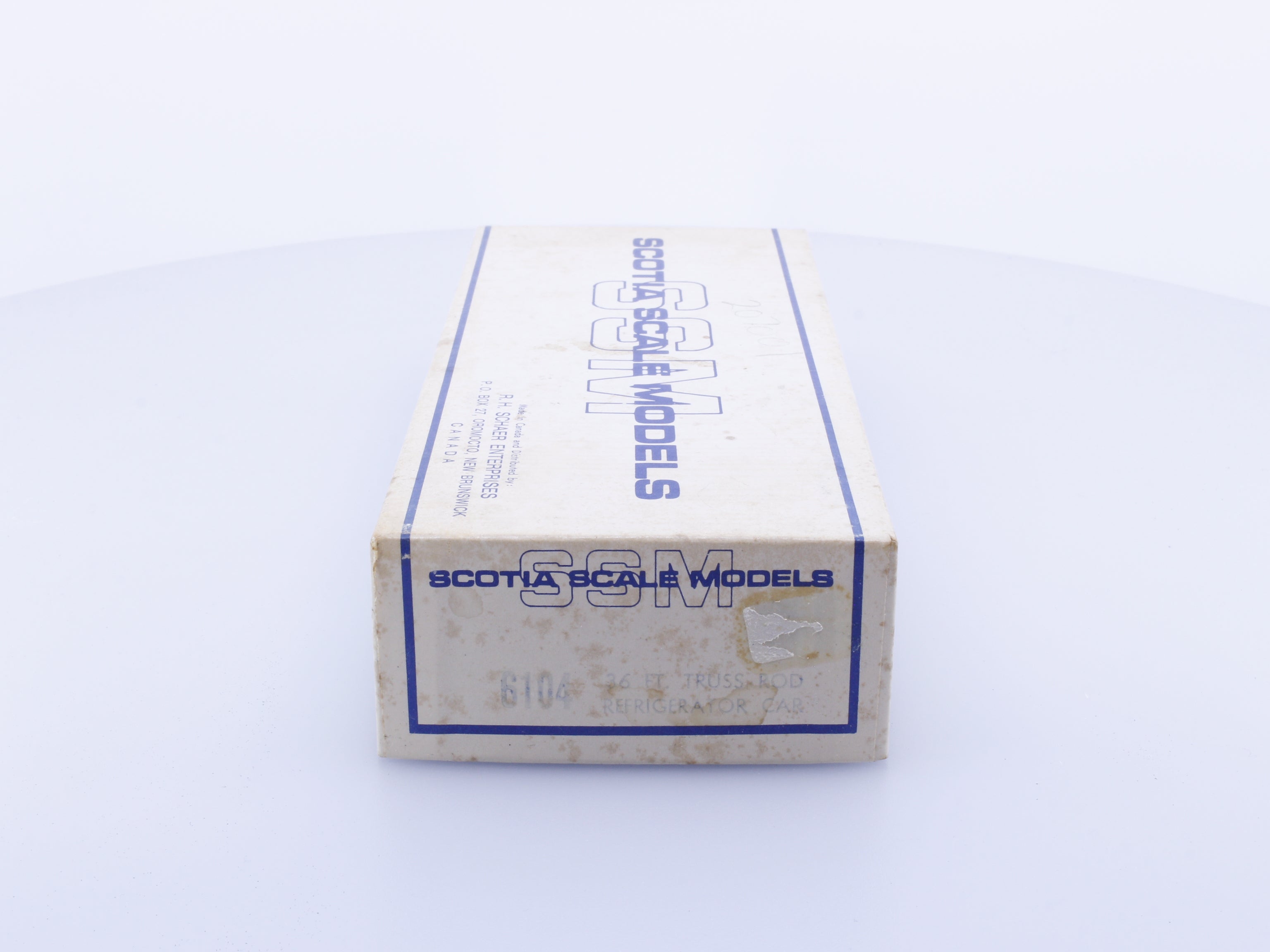 Scotia Scale Models 6104 HO 36' Truss Rod Reefer Kit Canadian National (CN)