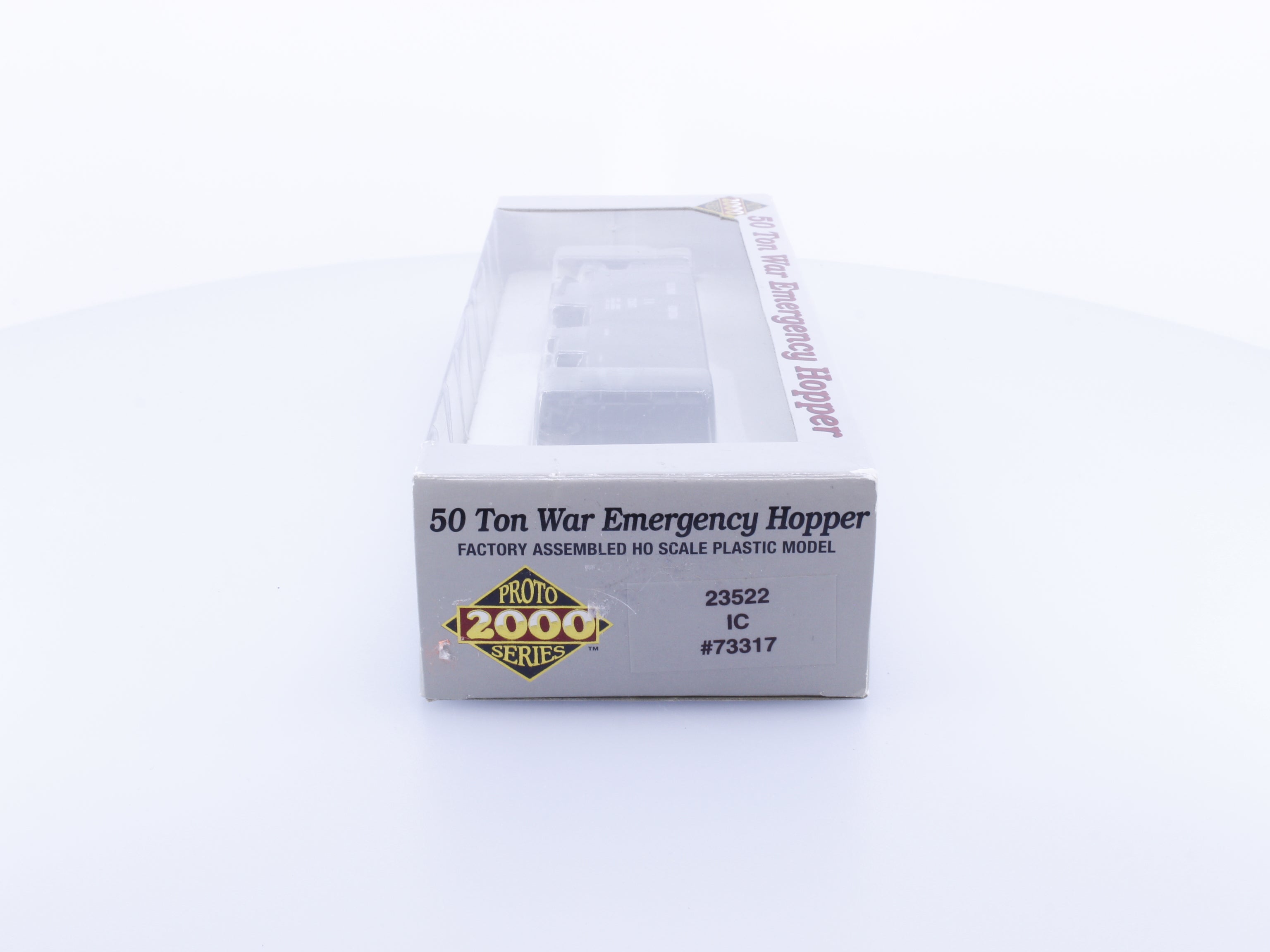 Proto 2000 23522 HO 50 Ton War Emergency Hopper Illinois Central (IC) 73317