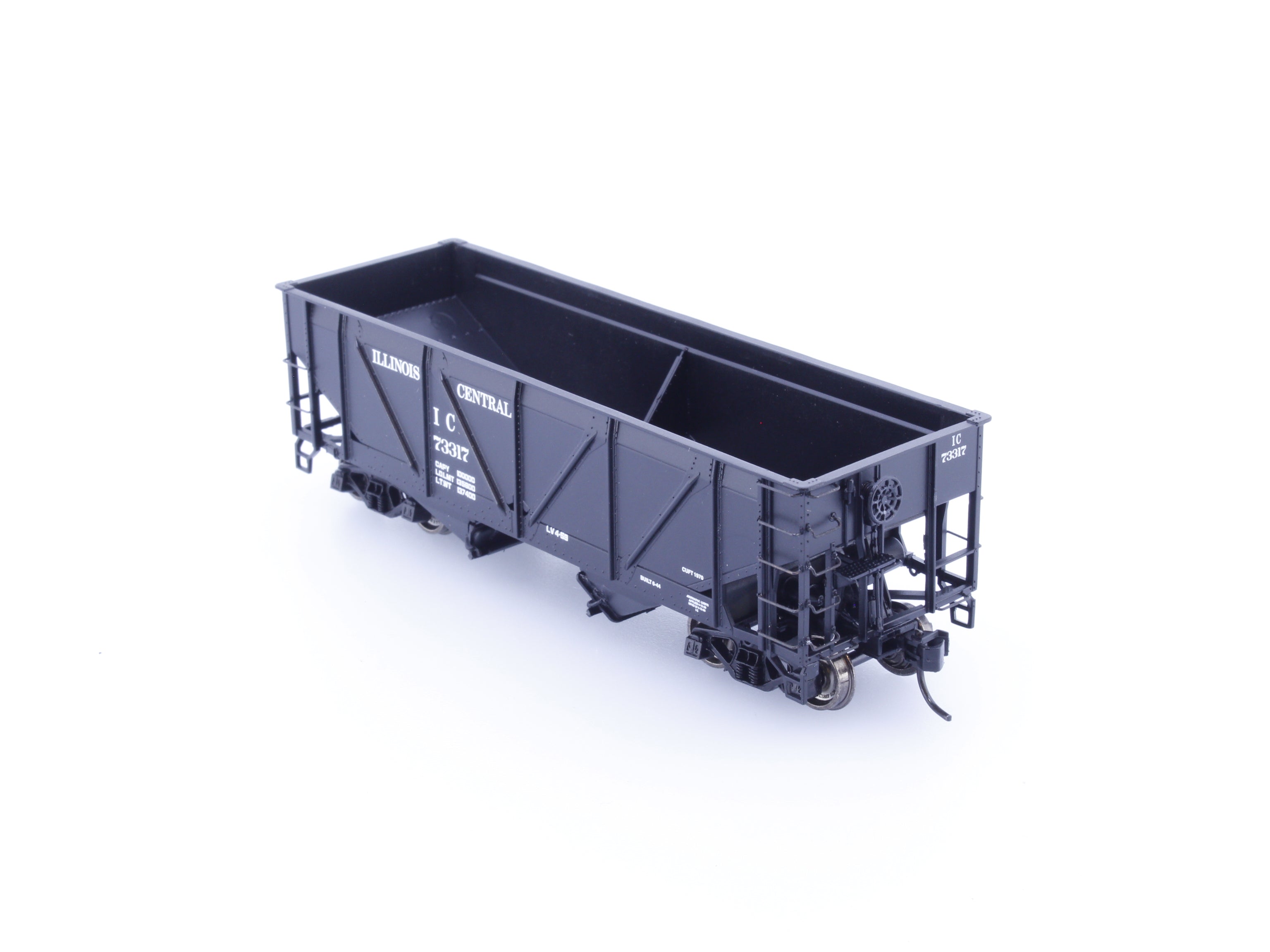 Proto 2000 23522 HO 50 Ton War Emergency Hopper Illinois Central (IC) 73317