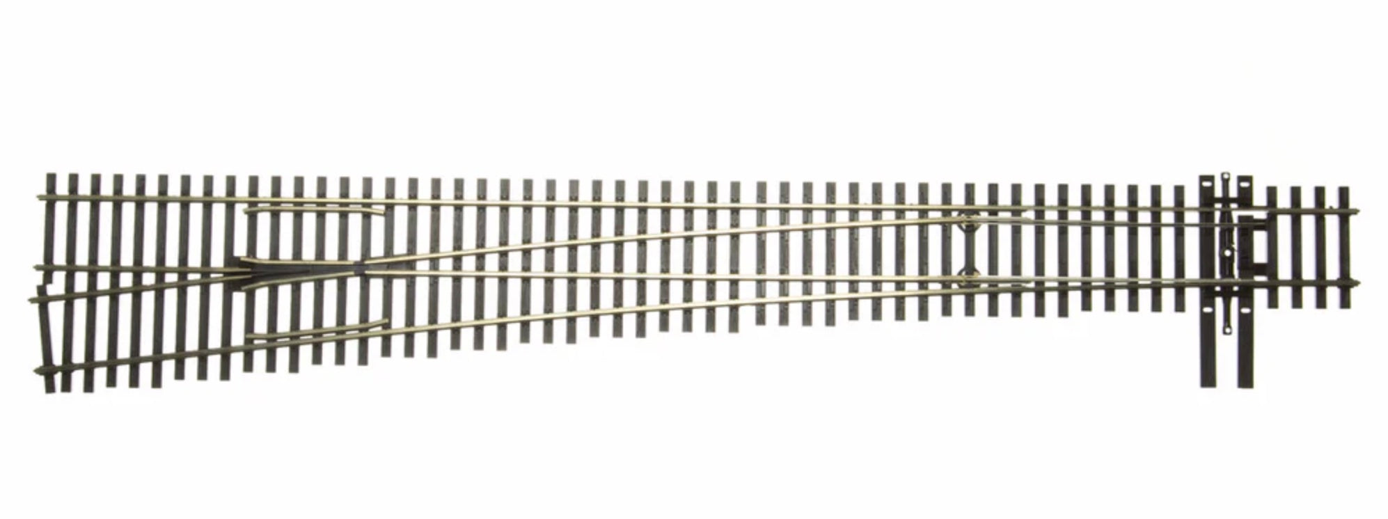 Peco SLU8382 Cd 83 #8 Unifrog Turnout Left Hand