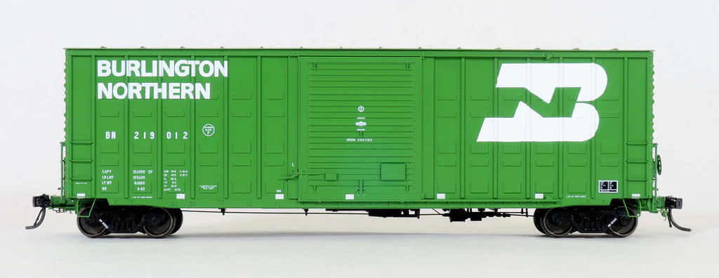 Moloco HO 60019-05 ACF 50' Hicube Waffle 10-6 YSD - Burlington Northern BN 219055