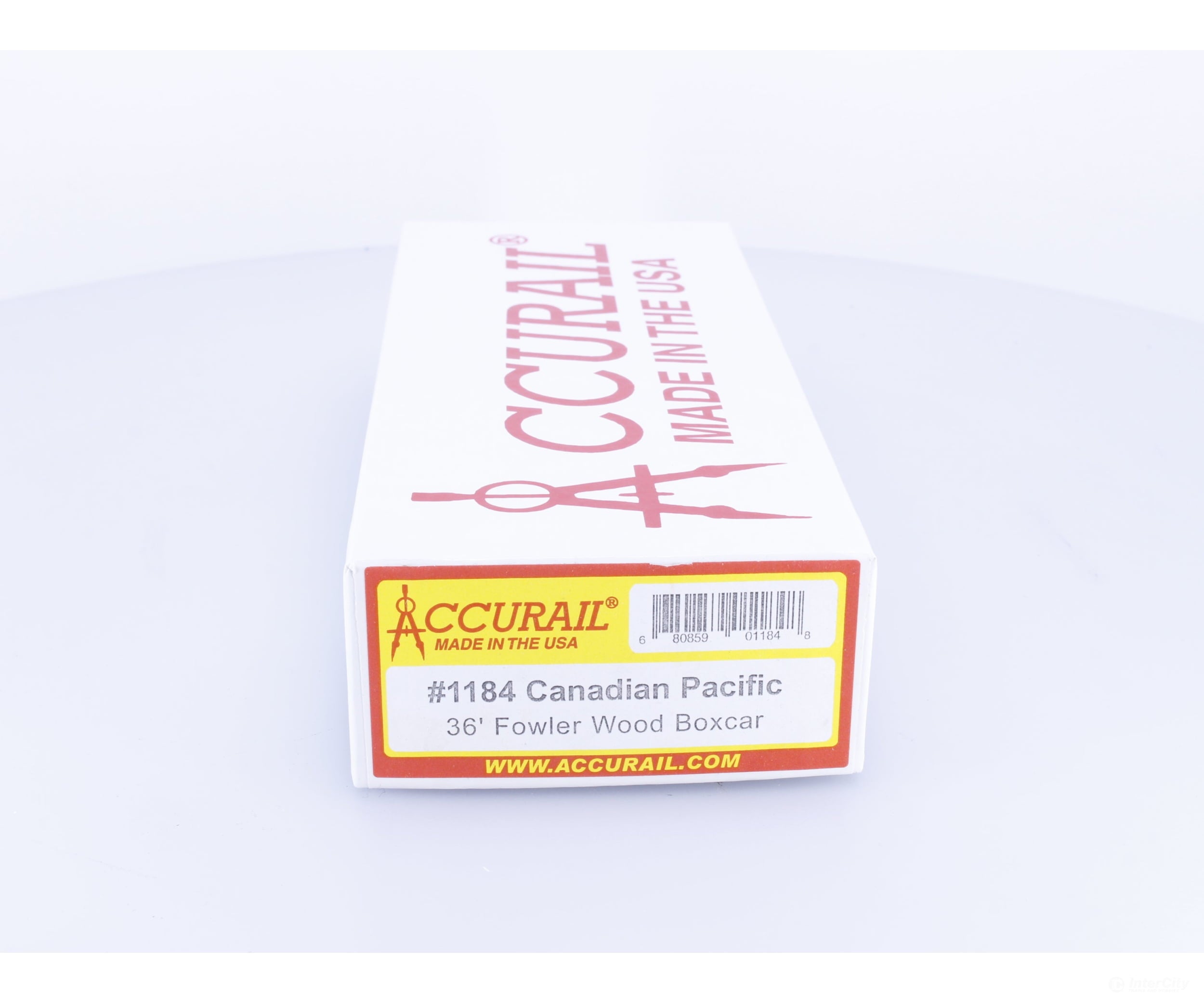 Accurail 1184 HO 36’ Fowler Boxcar Kit Canadian Pacific (CP) 104258 - Freight Cars