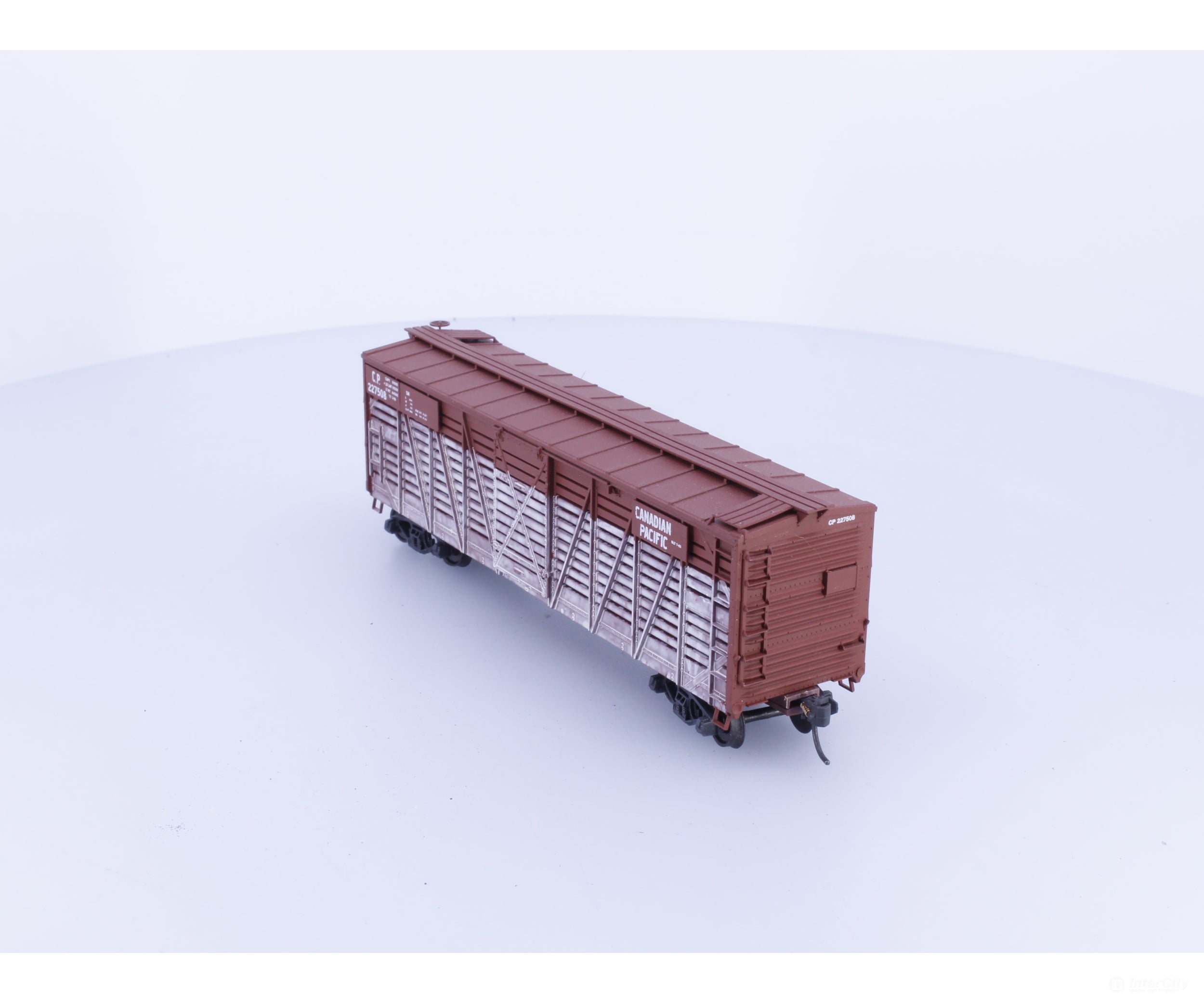 Accurail 227508 HO 40’ Stock Car Canadian Pacific (CP) 227508 - Freight Cars
