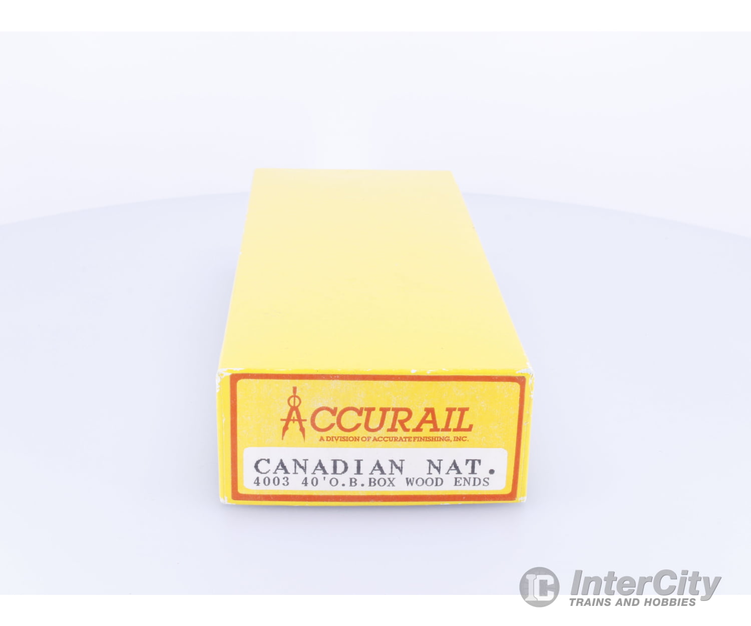 Accurail 4003 HO 40’ Outside Braced Boxcar Wood Ends Kit Canadian National (CN) 500899 Freight Cars