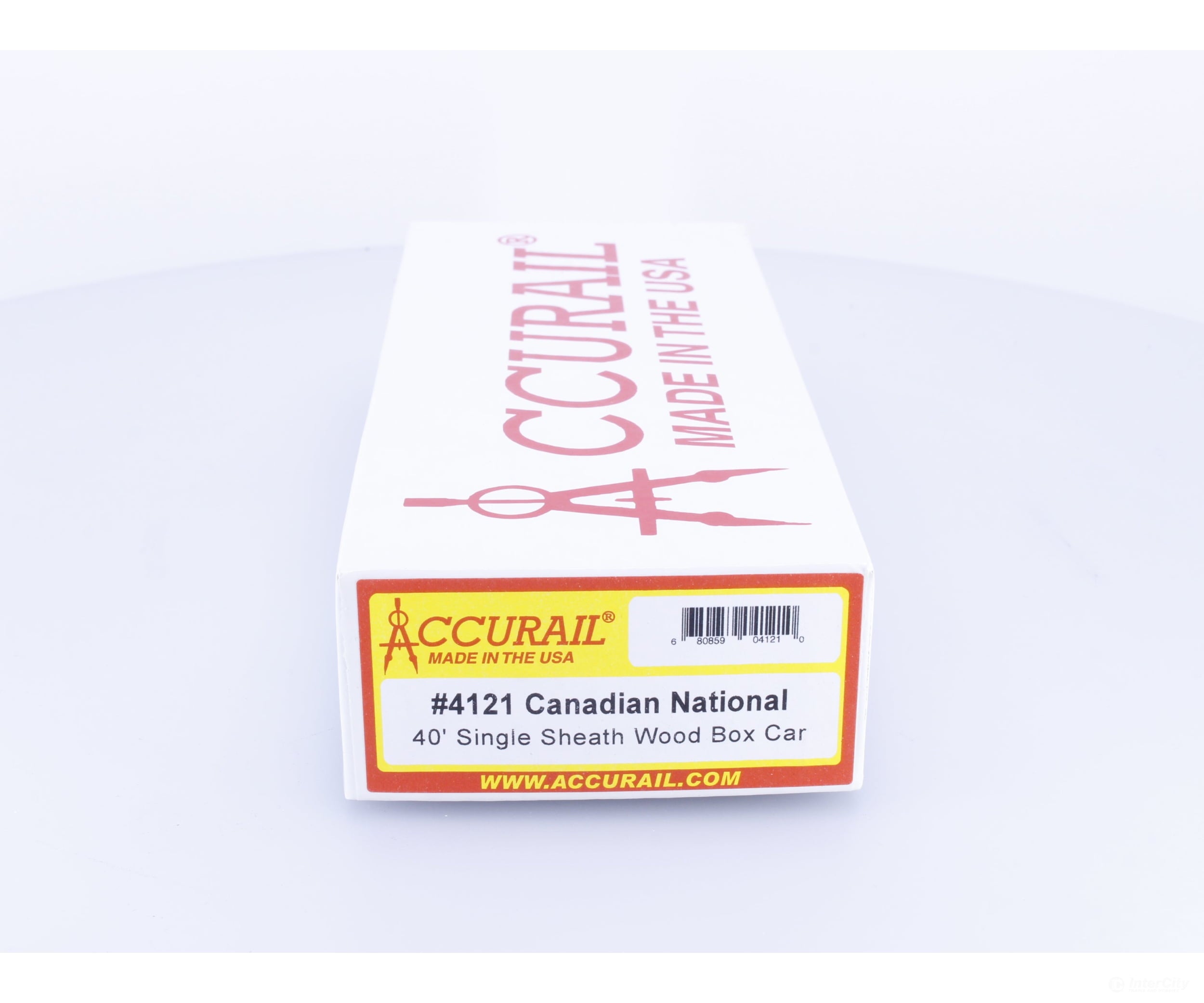 Accurail 4121 HO 40’ Single Sheathed Wood Boxcar Kit Canadian National (CN) 501587 - Freight Cars