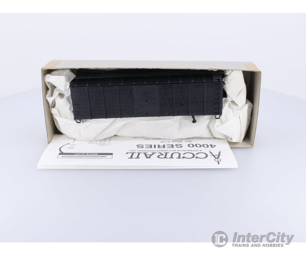 Accurail 4400 HO 40’ Outside Braced Box Car Steel Door Kit Undecorated (#2) Freight Cars