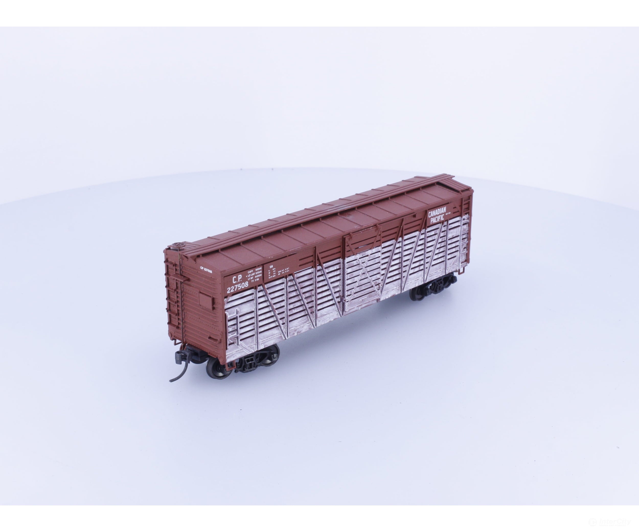 Accurail 4711 HO 40’ Stock Car Canadian Pacific (CP) 227508 - Freight Cars