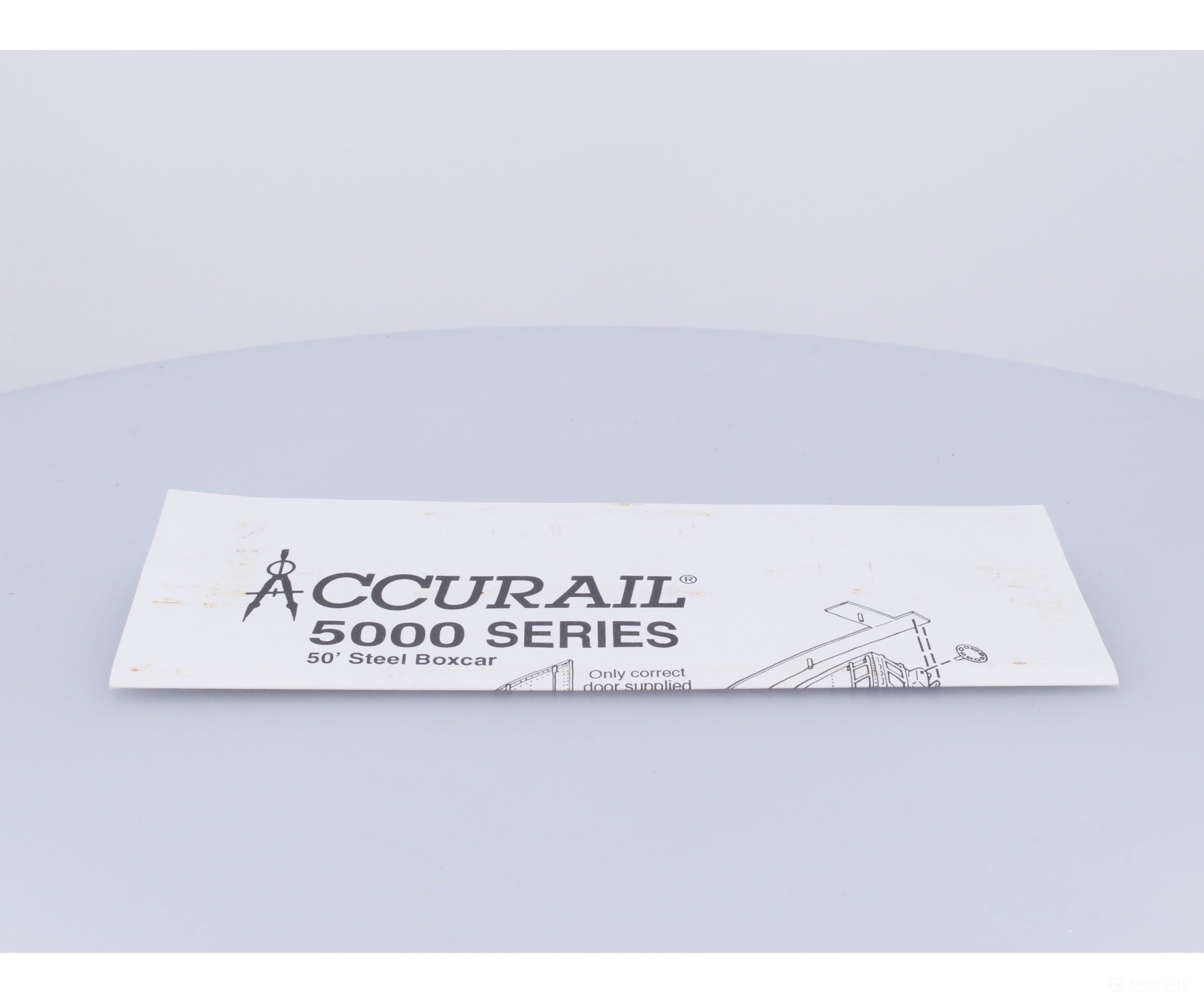 Accurail 5002 HO AAR 50’ Steel Box Car Illinois Central (IC) 523396 Freight Cars